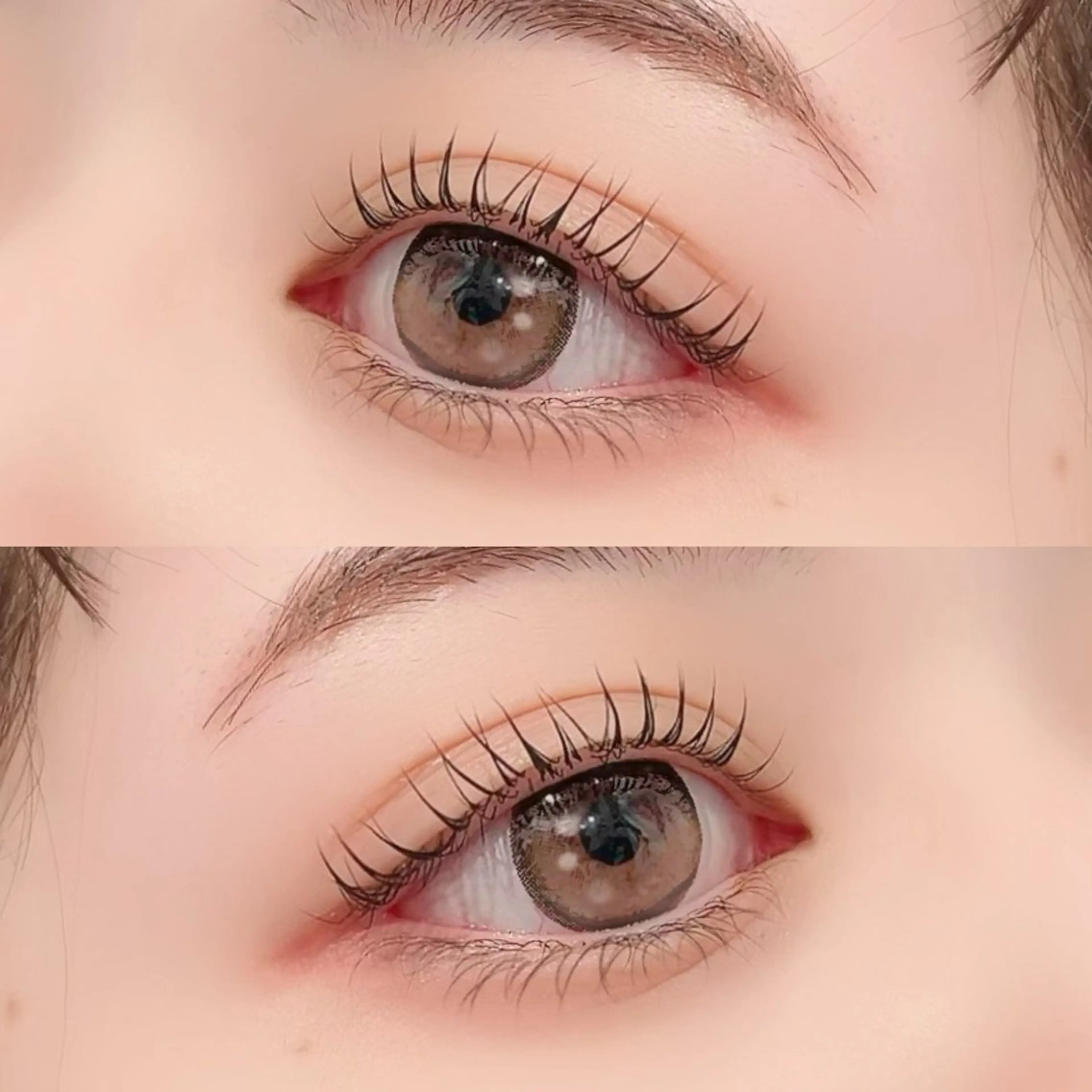 マツエク・マツパ 透明感つやカラー🎀 ／マツエクのマツエク・マツパデザイン