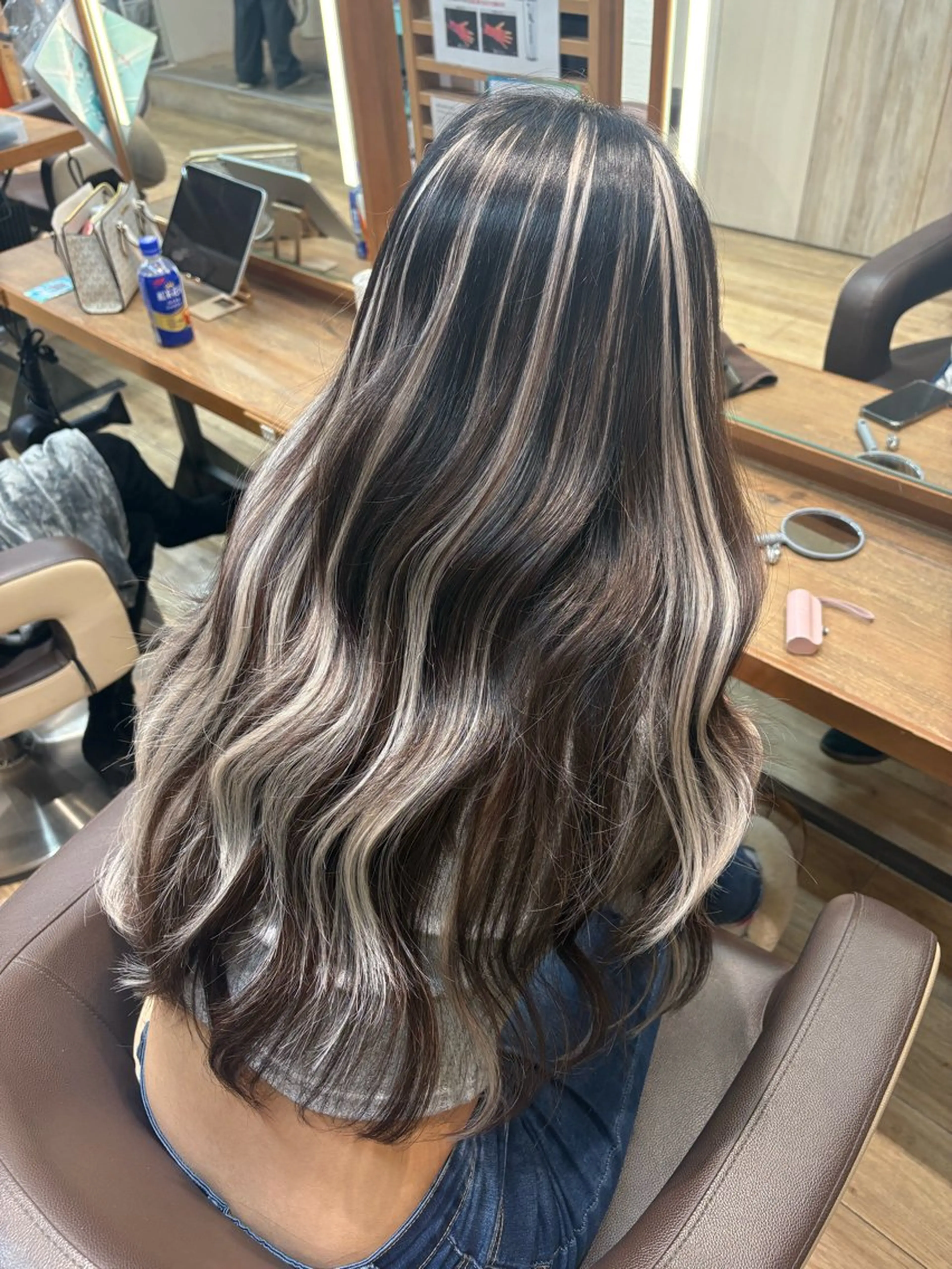 ロング エクステ 透明感カラー 🧚‍♂️さえのヘアスタイル