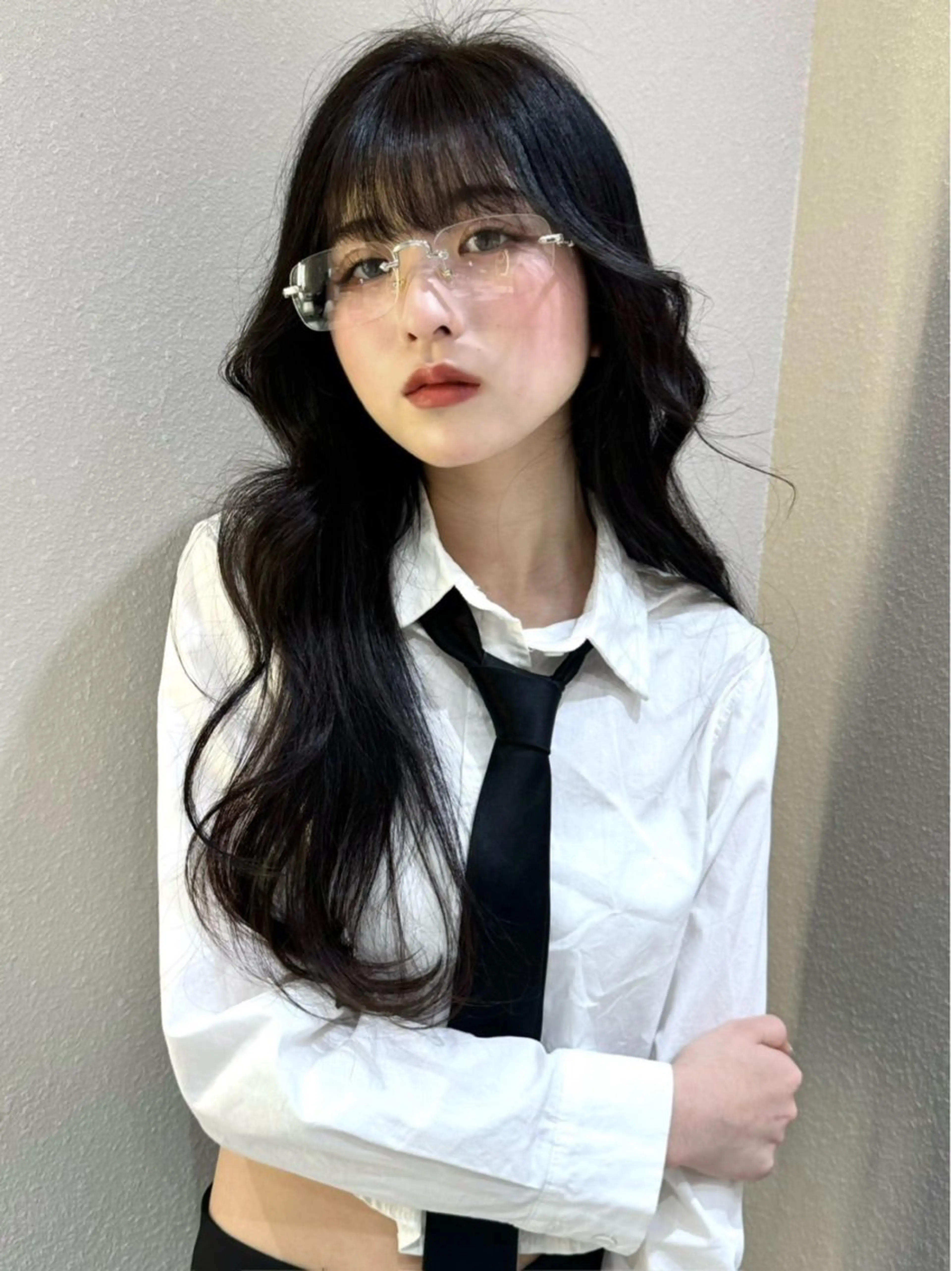 ロング カット ヘアカラー トリートメント 🩵縮毛矯正・ボブ 岩原朋也🩵のヘアスタイル