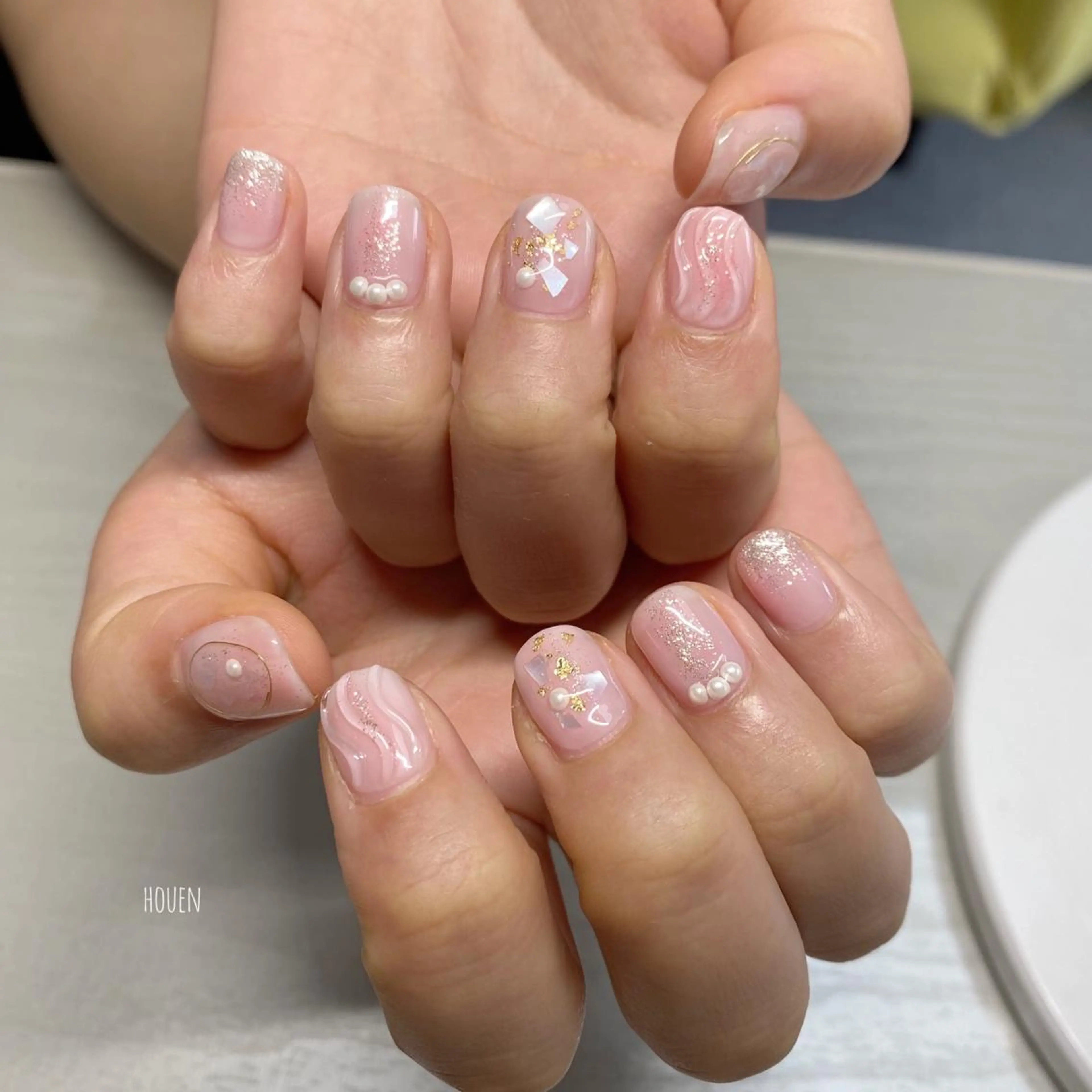 ネイル 持ち込み I P'ink nail salon所属・I pinknail 韓国風·持ち込み専門のネイルデザイン