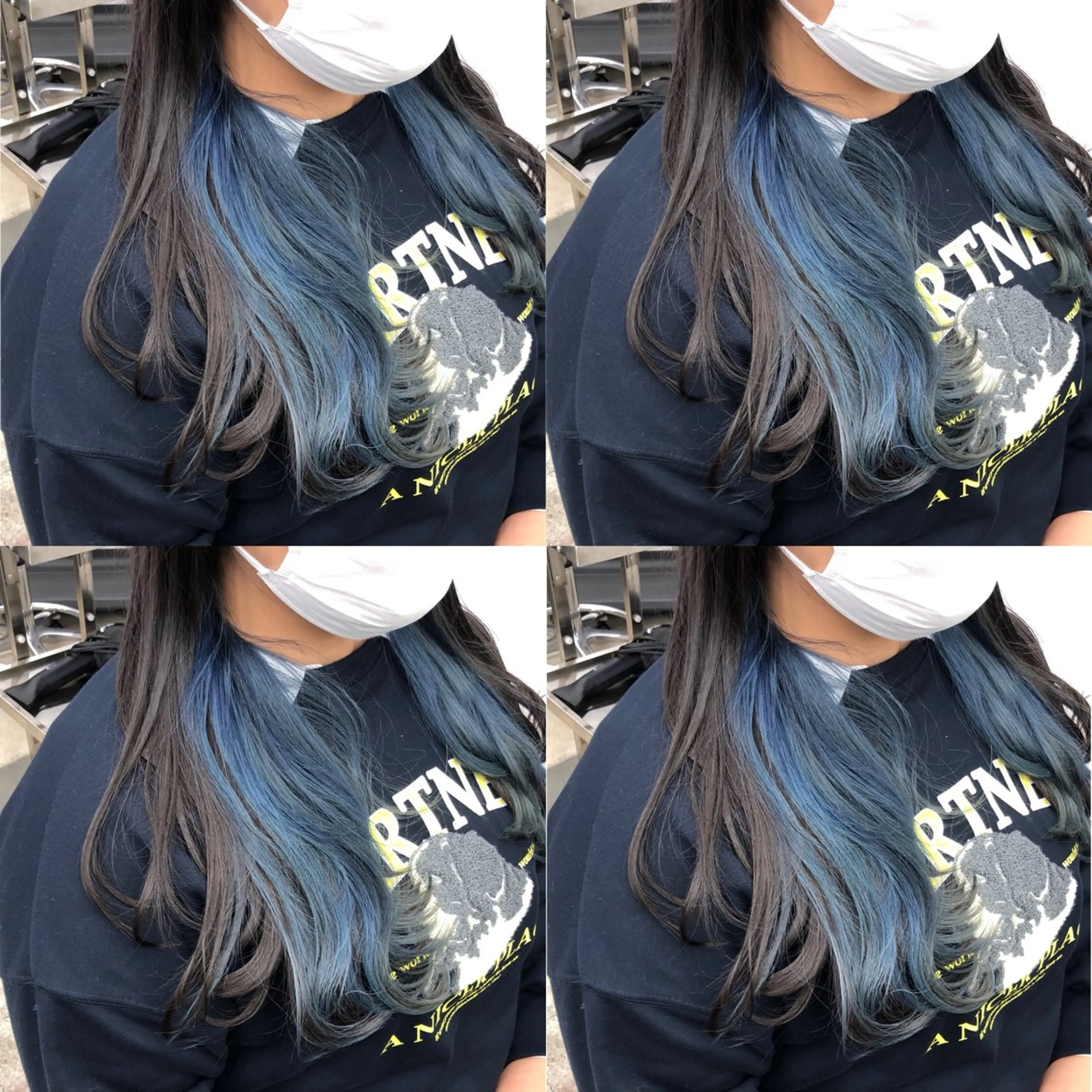 ロング カラー 推しカラー✨ オタク美容師ユウカのヘアスタイル