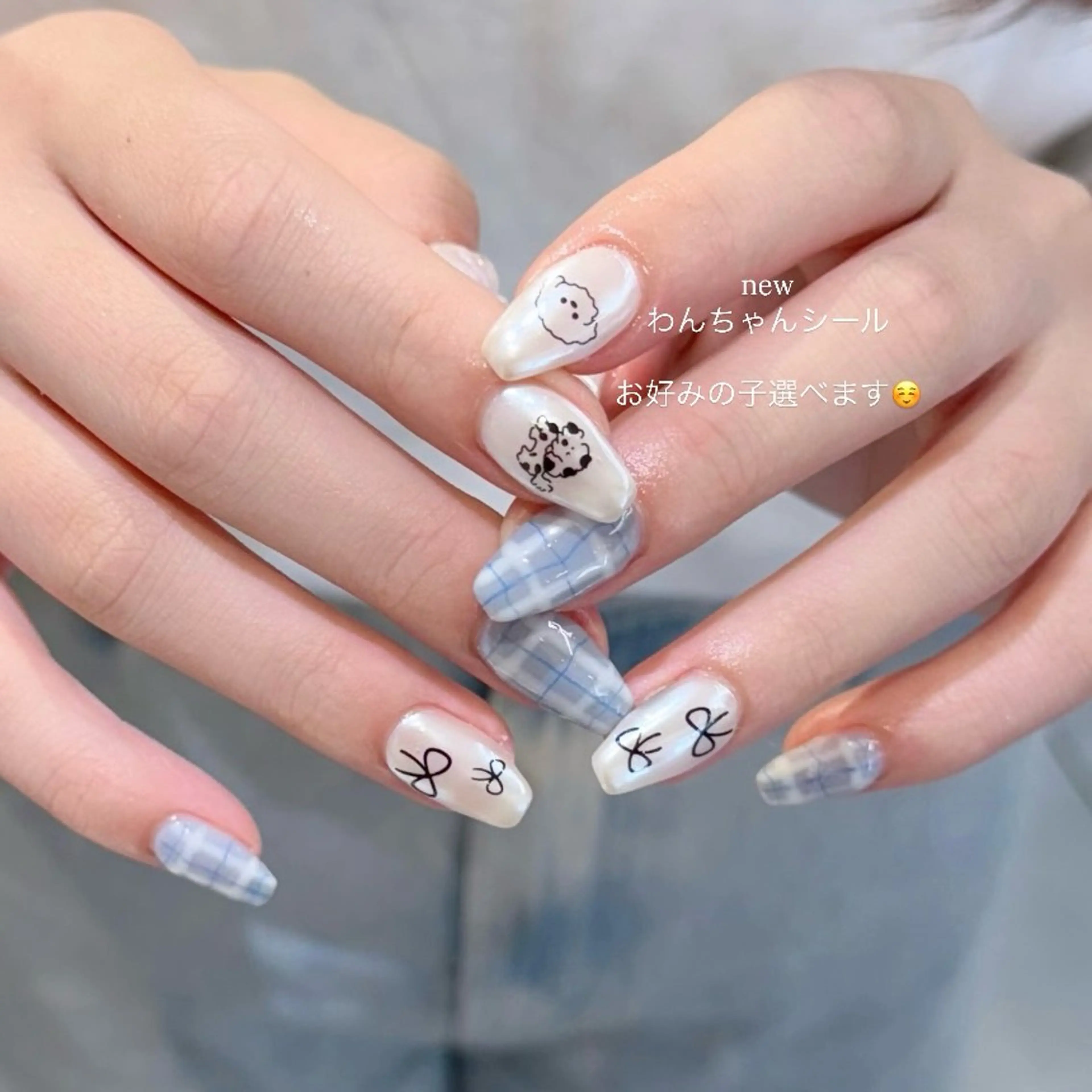 ネイル アートネイル ミラーネイル 持ち込み ハンドネイル ハンドケア Chizuru ☾ ໋のネイルデザイン