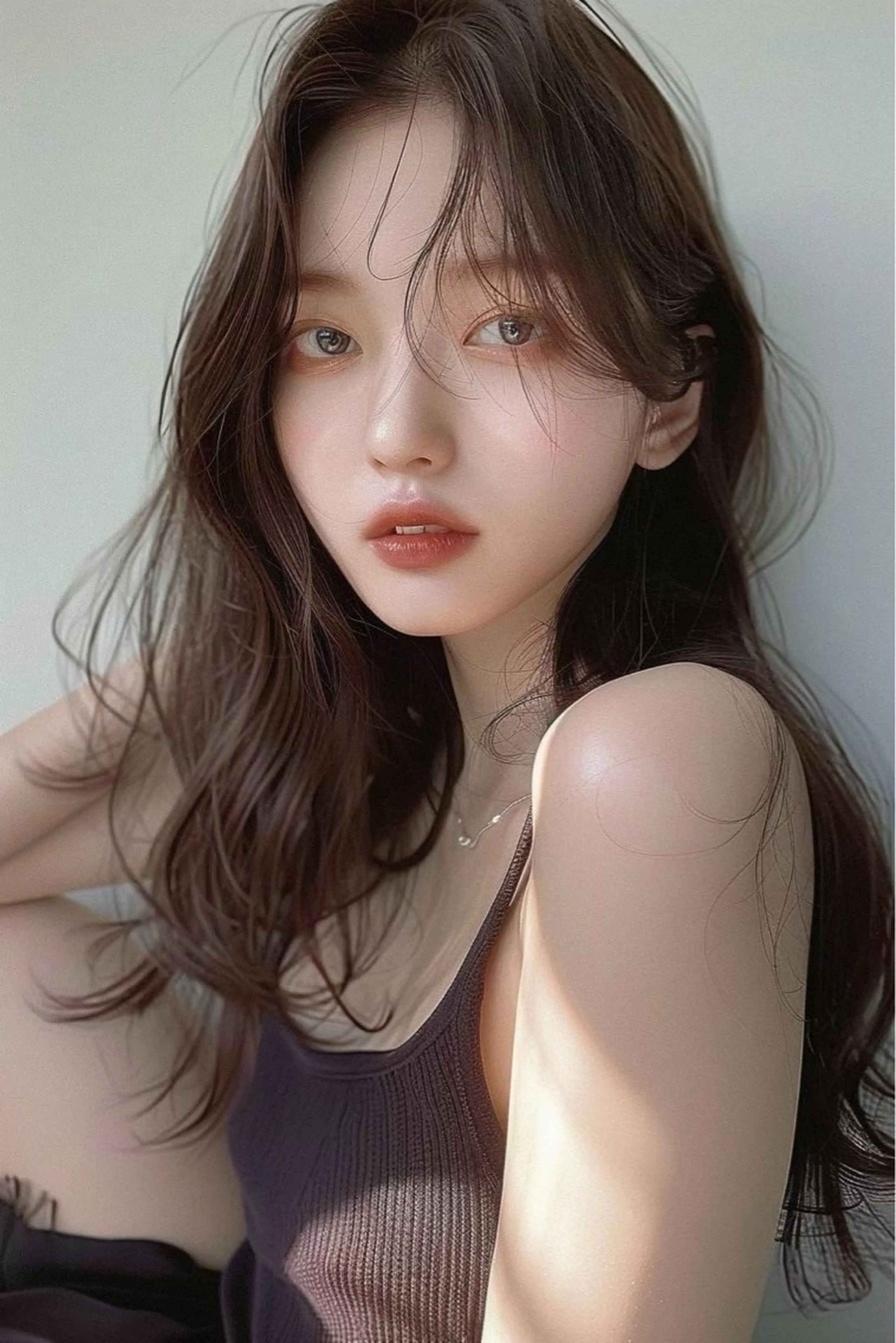 セミロング カラー カット ヘアカラー トリートメント 圧倒的似合わせ ケアカラーYUTOのヘアスタイル