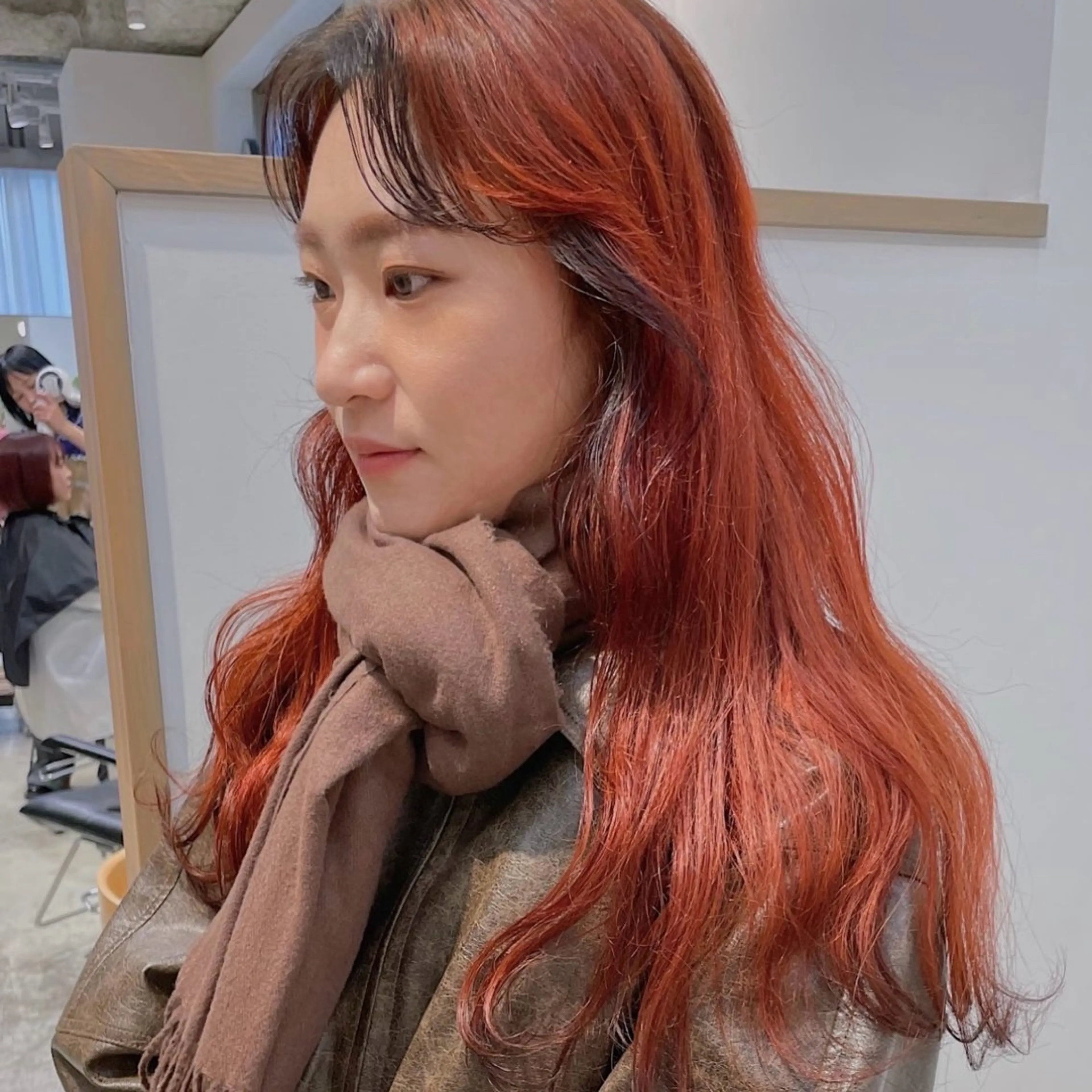 ロング ヘアカラー ニイ/栄/ カラーリスト/ロングのヘアスタイル