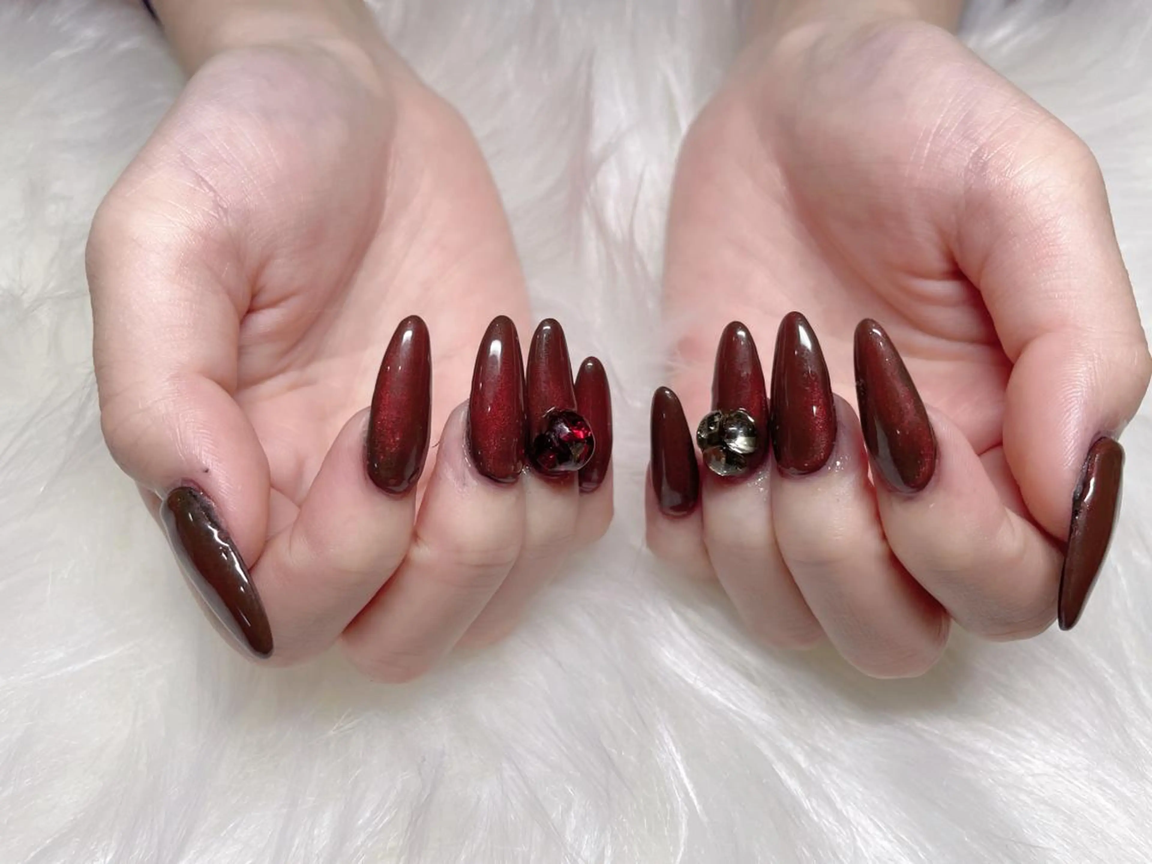 ミディアム ネイル 《LB》ラブリエ Nail&eyeのマツエク・マツパデザイン