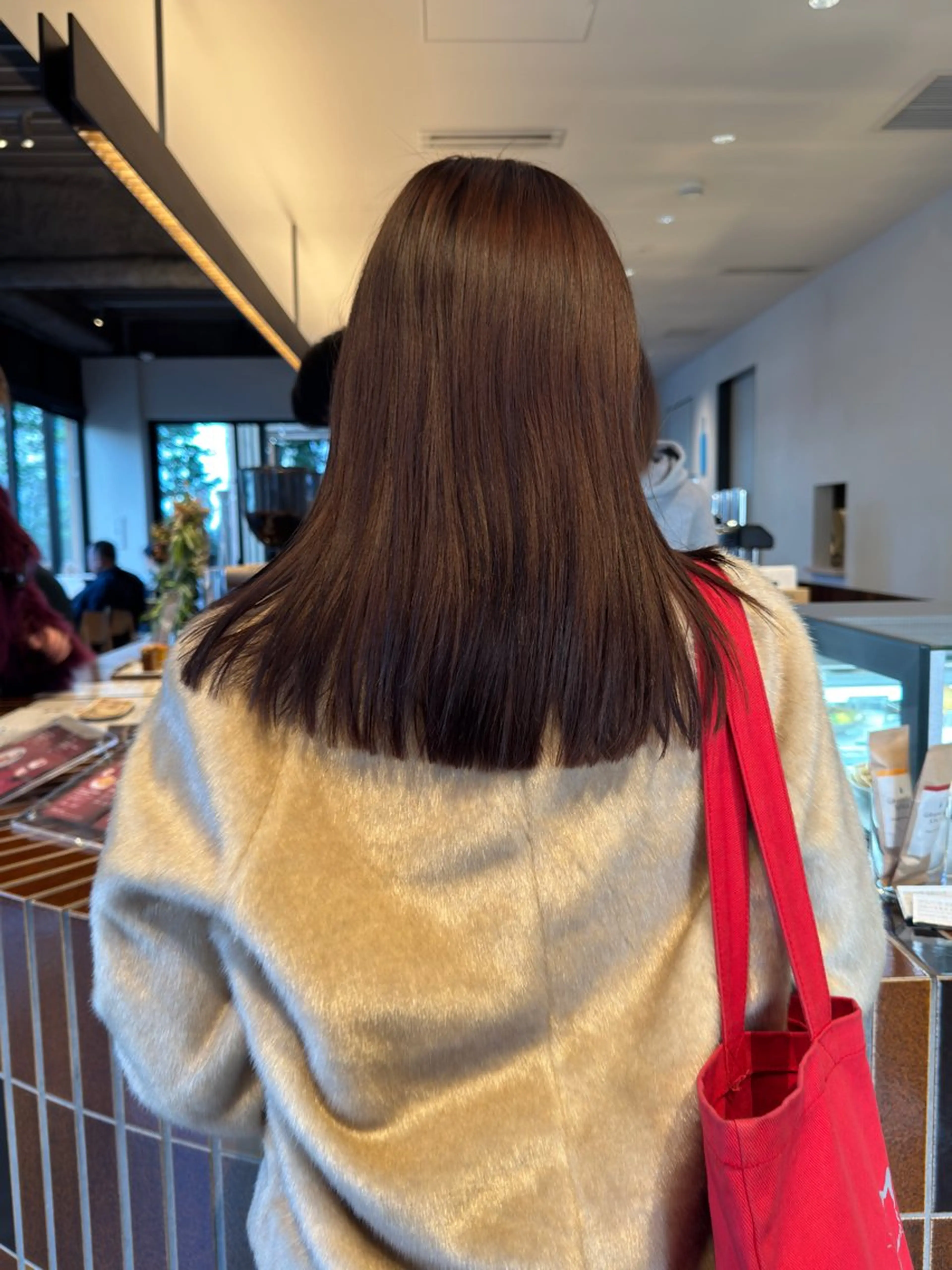 ミディアム カラー カット ヘアカラー トリートメント GO TO DAY SHAIRE SALON SHIBUYA SOL所属・半個室サロン 早坂僚太のヘアスタイル