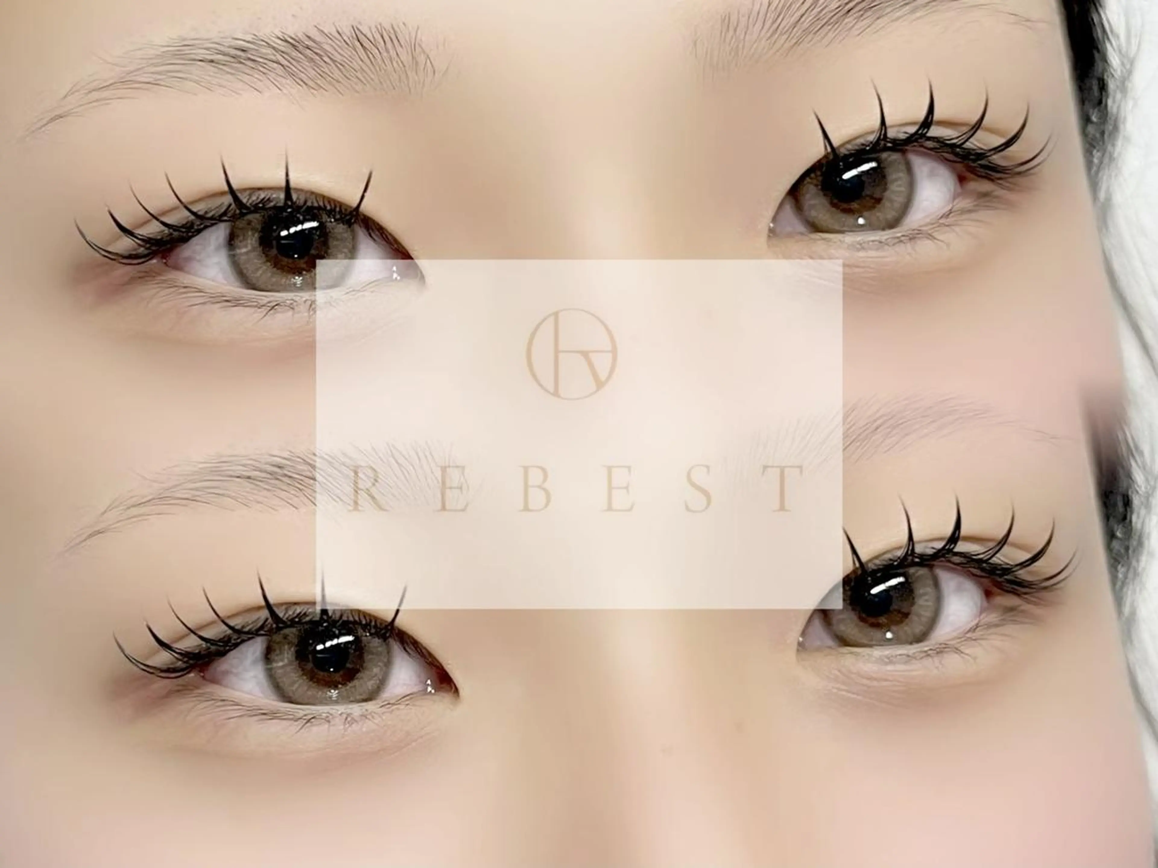 マツエク・マツパ マツエク REBEST 四條畷店のマツエク・マツパデザイン