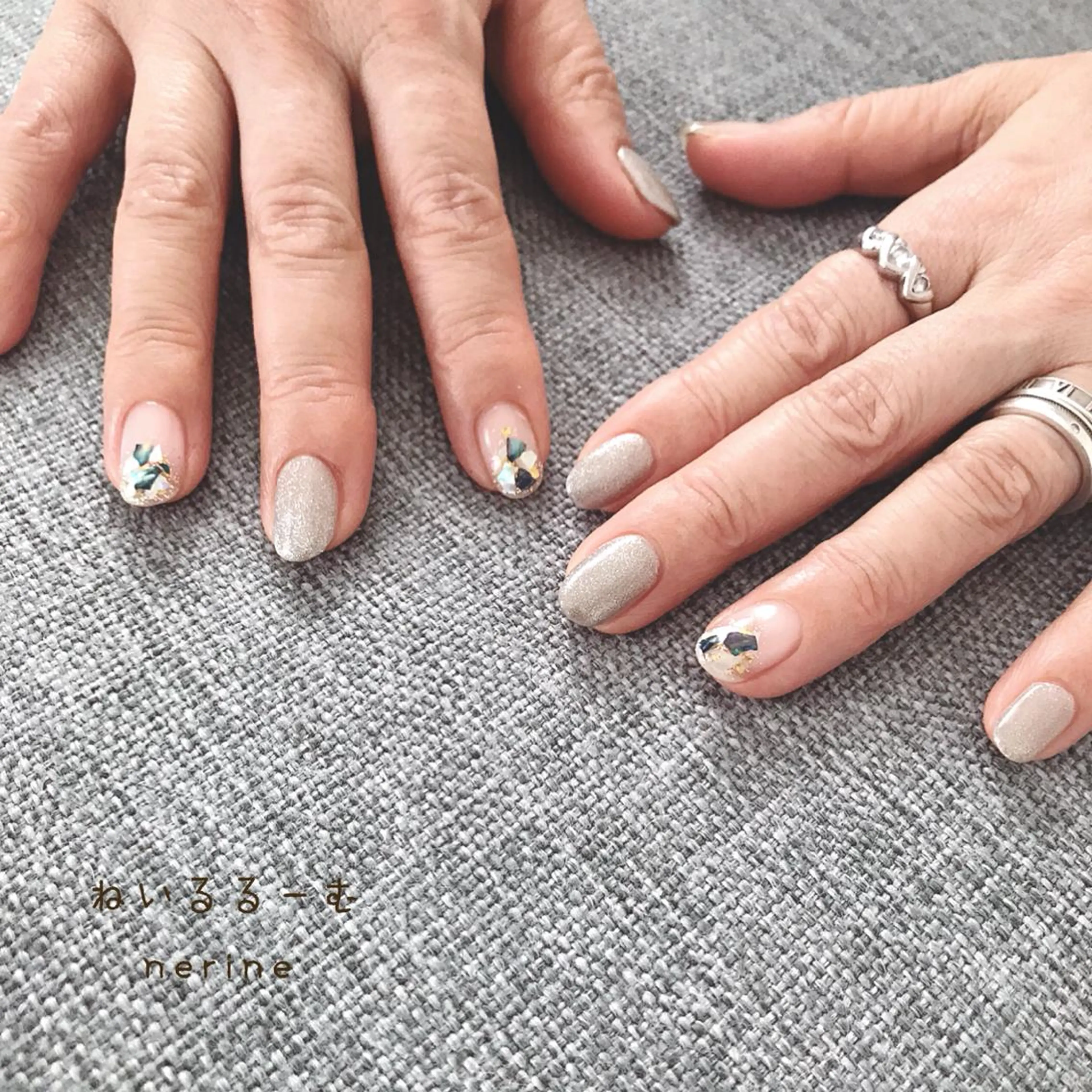 ネイル マグネットネイル NAILST Naomiのネイルデザイン