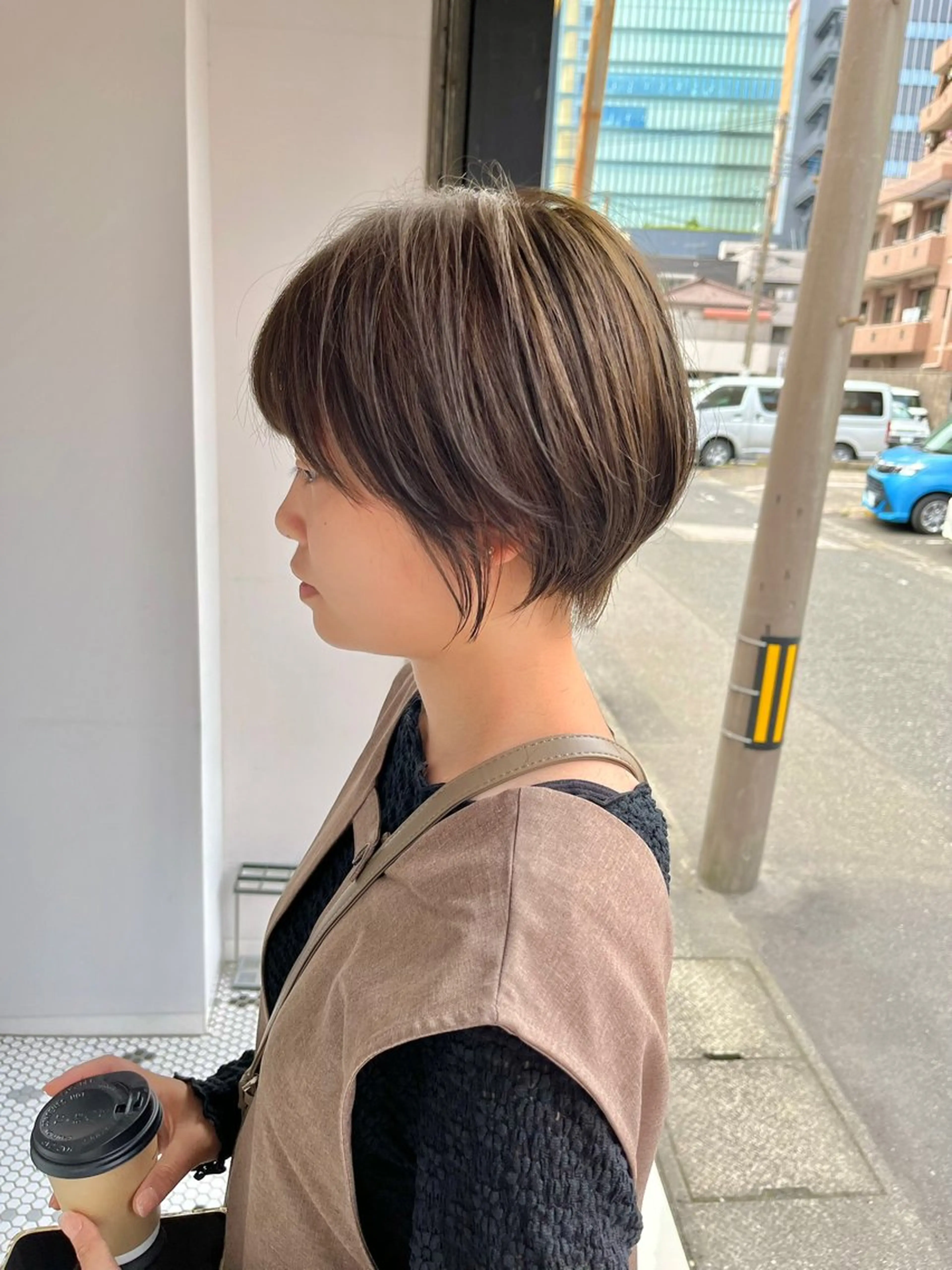 ショート ショートヘア 曽山 乙羽のヘアスタイル