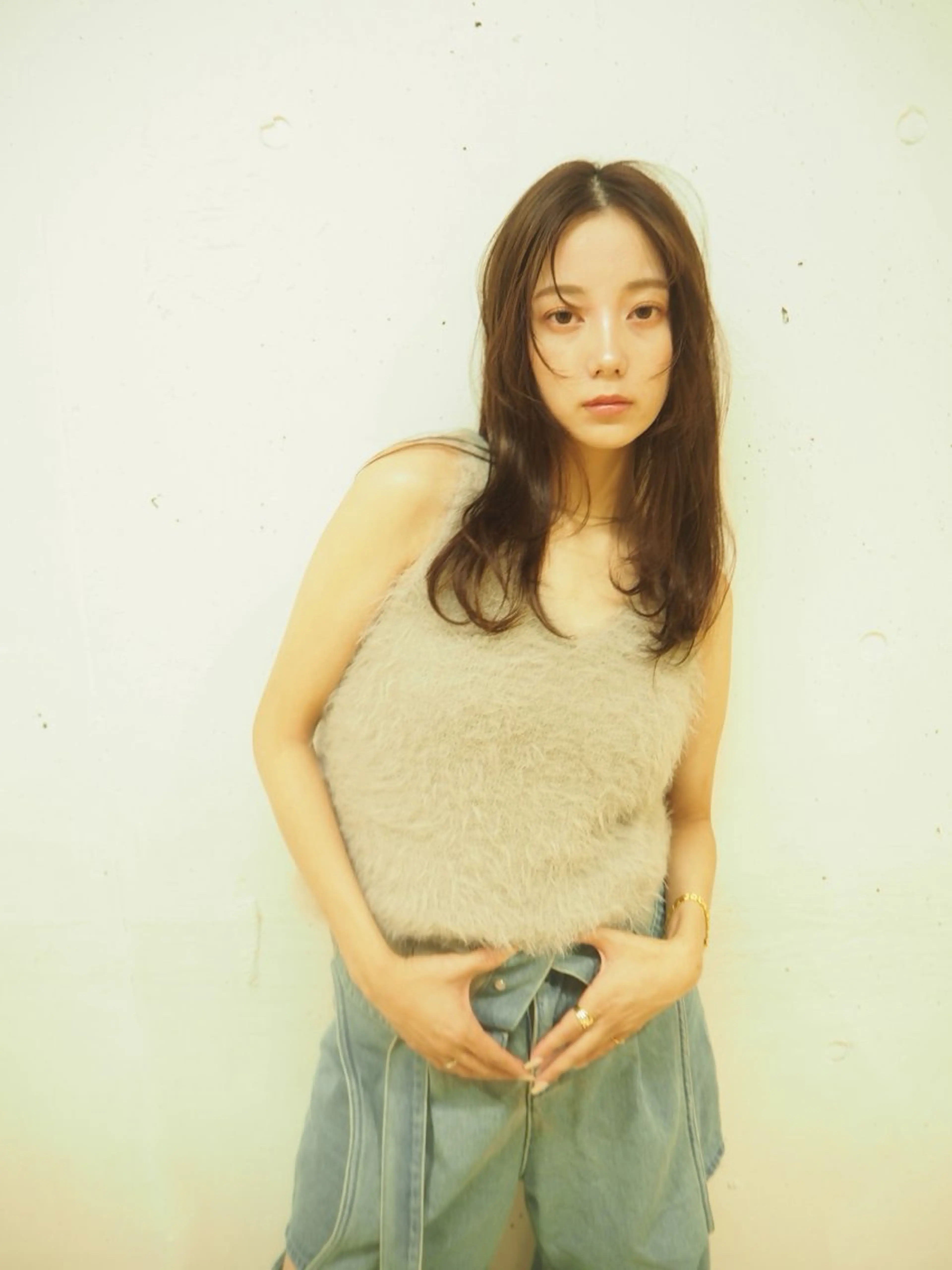 セミロング カラー ヘアアレンジ 髪質改善/縮毛/新宿 🫧SUZUKA🫧のヘアスタイル