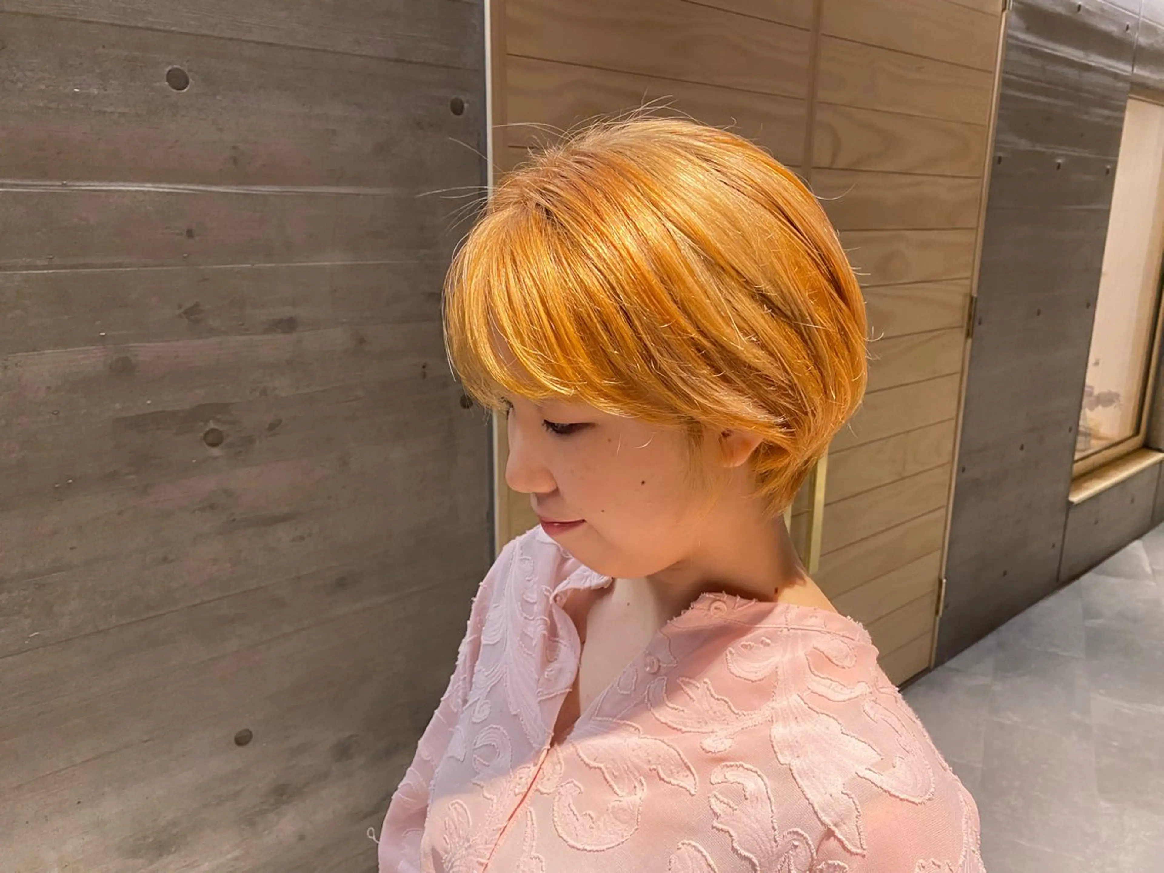 ショート カット ヘアカラー Kingdom鎌倉所属・透明感カラー/艶髪 /鎌倉/ヤタベケンタのヘアスタイル