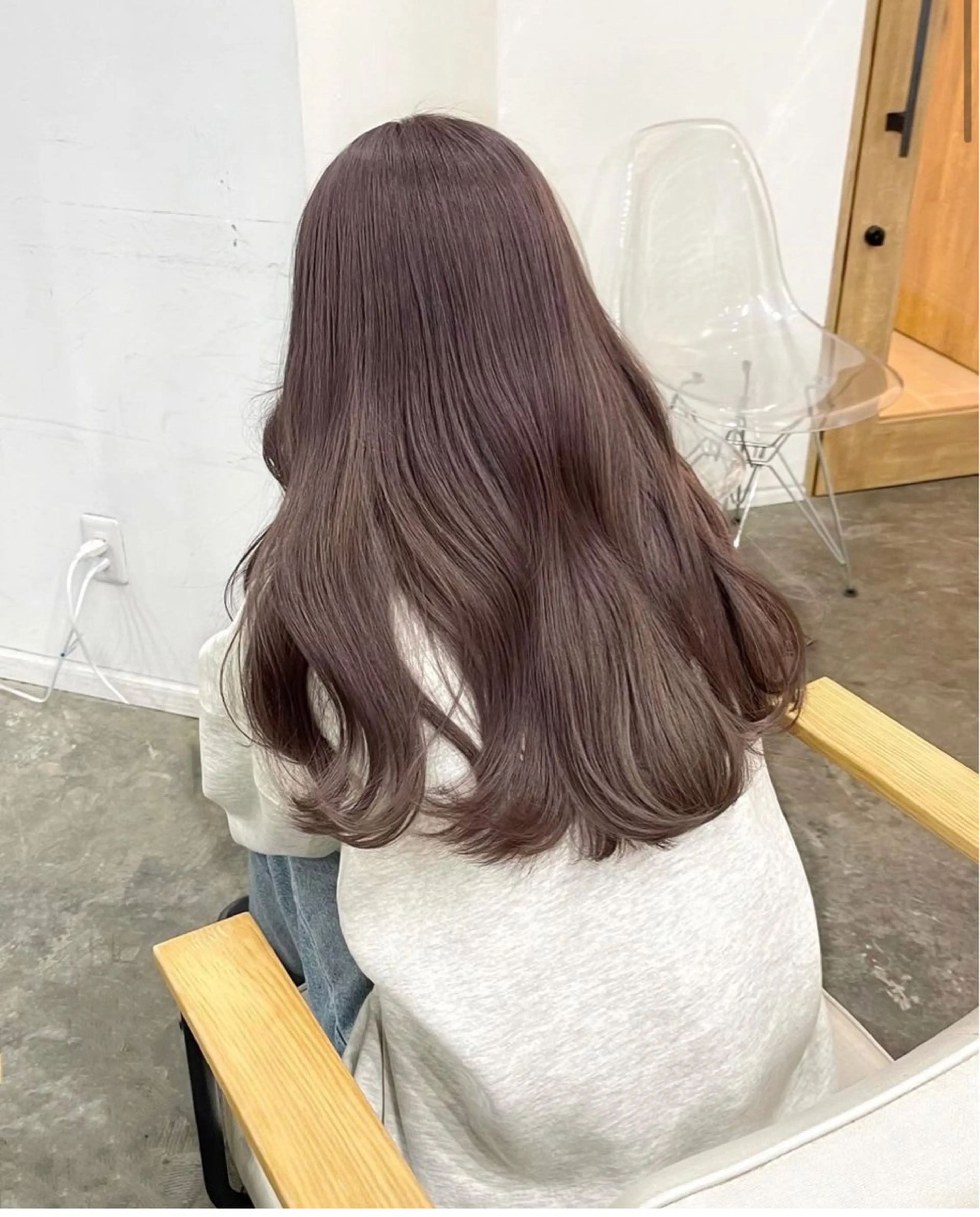 ロング タマシロカリン /カットモデル❤️のヘアスタイル