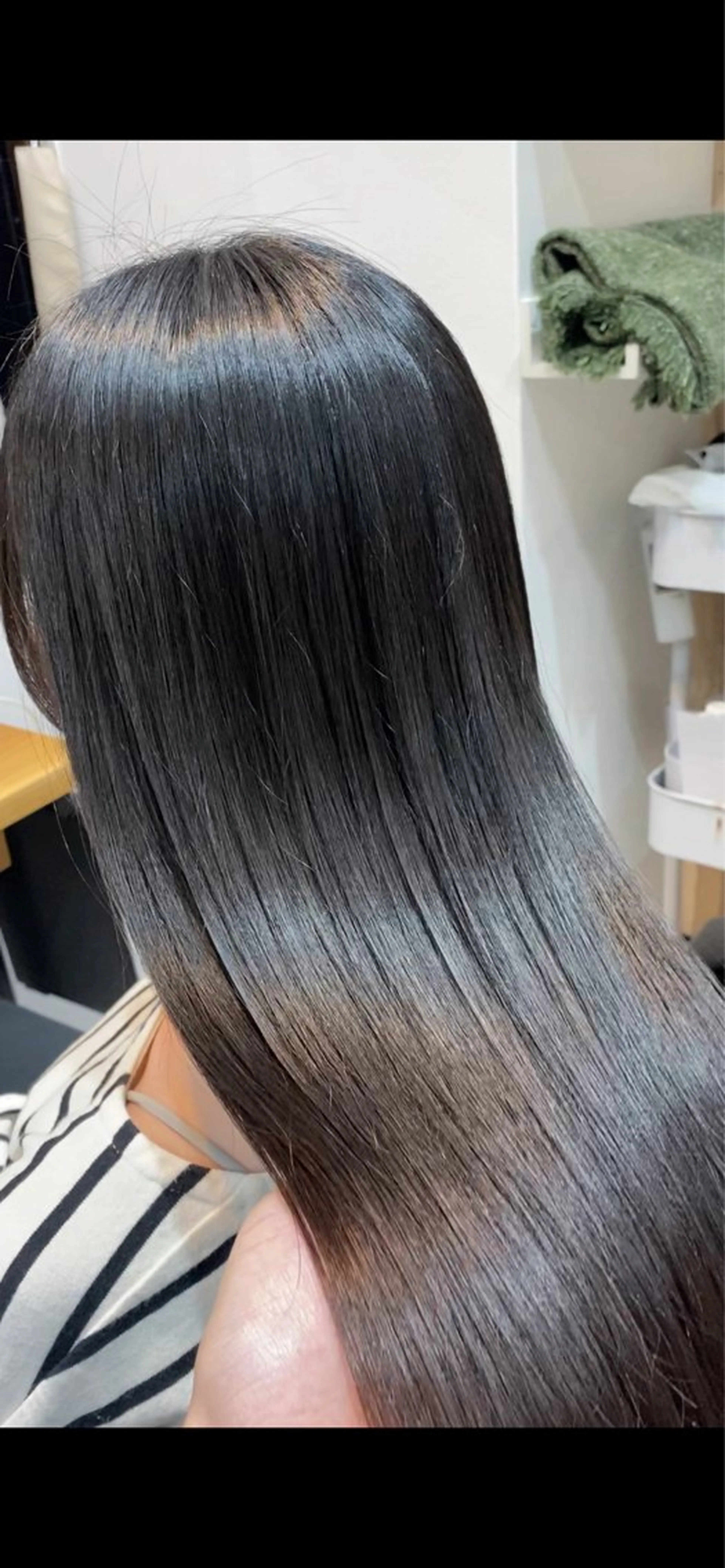 セミロング カラー カット 縮毛矯正 トリートメント SALOWIN神戸三宮East店所属・【半個室、艶髪】西村 有司のヘアスタイル