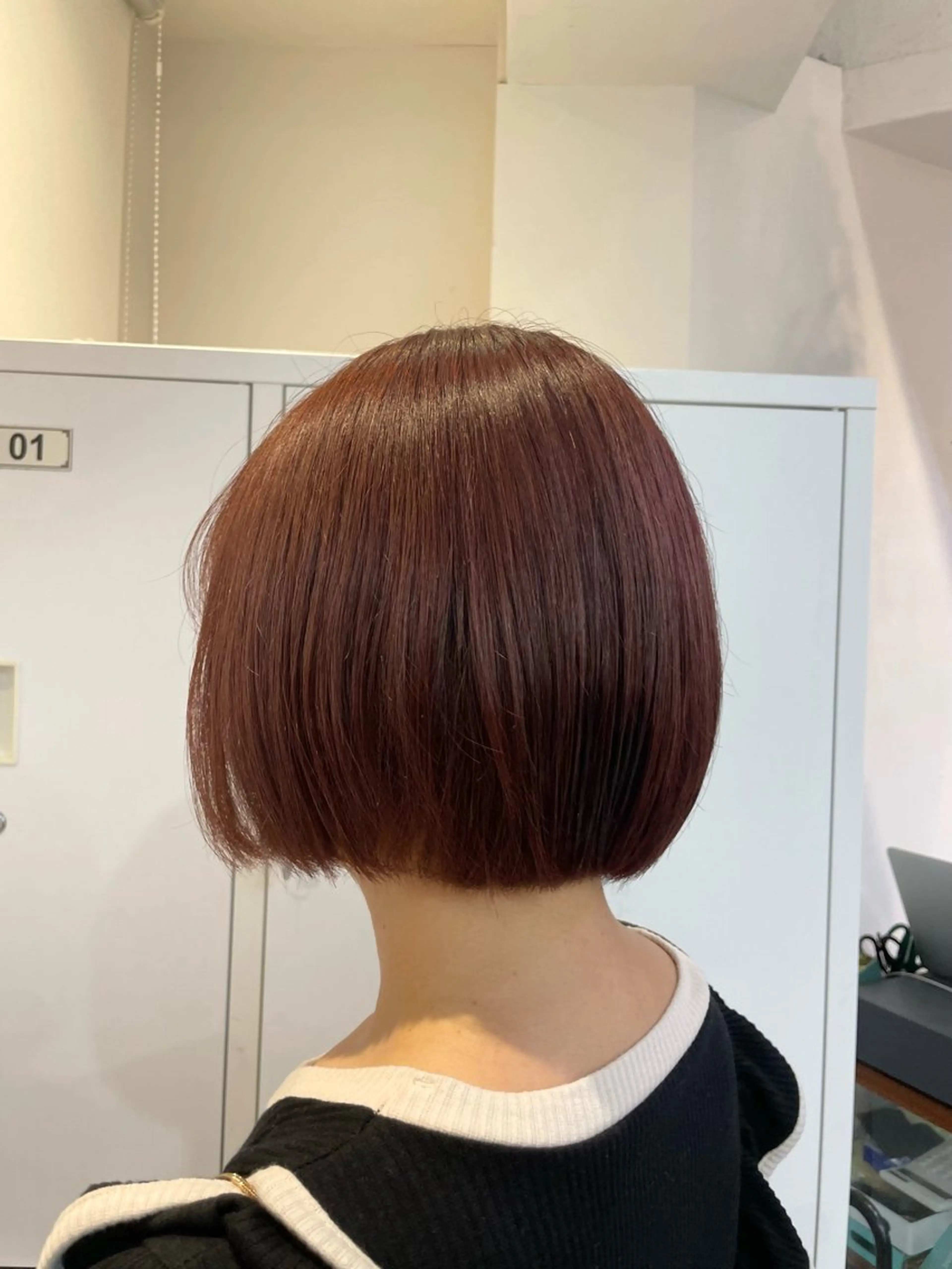 ショート カラー ヘアカラー みやした もあのヘアスタイル