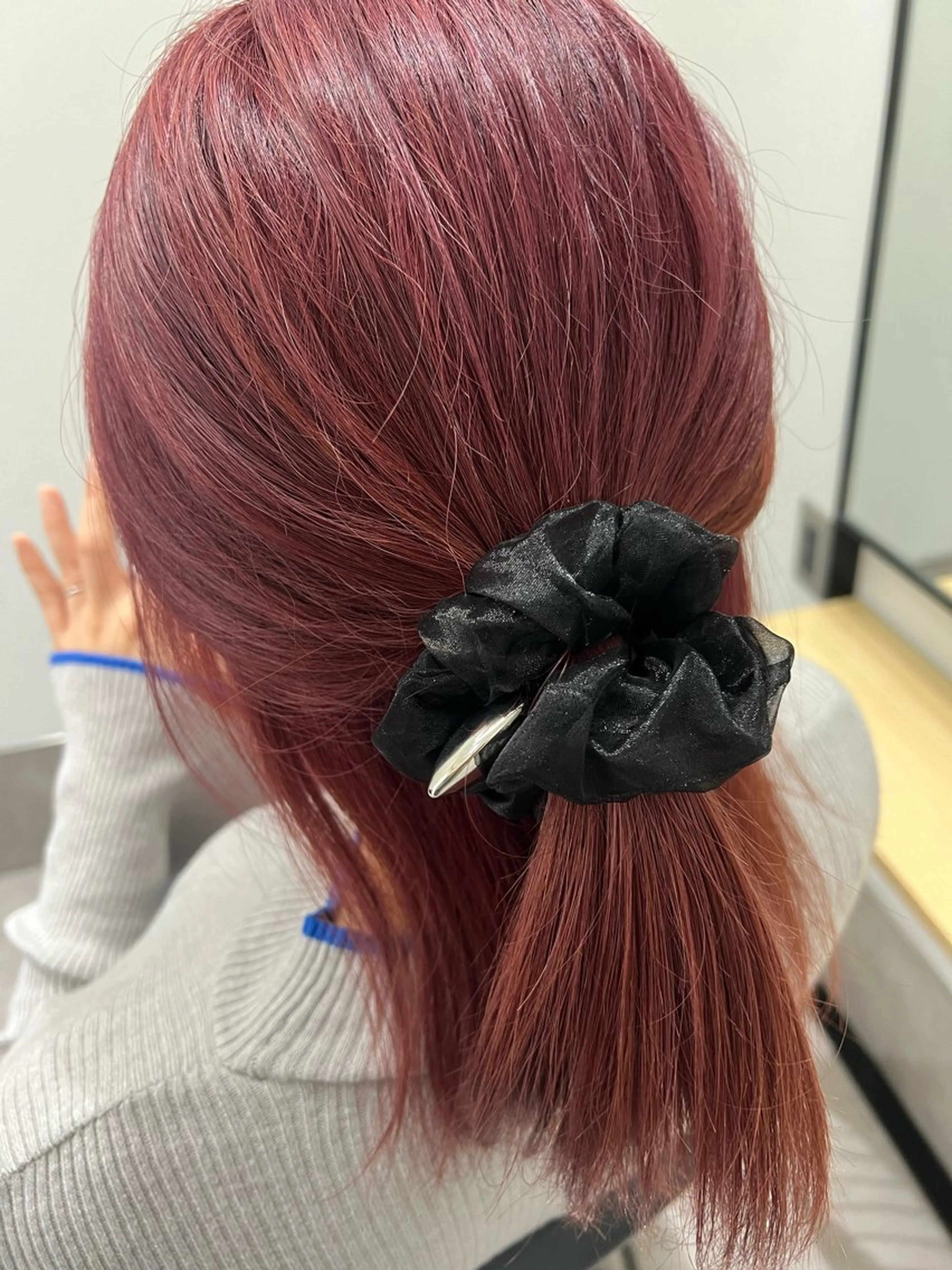 ミディアム 髪質改善ミルクティー SATSUKI🌼.のヘアスタイル