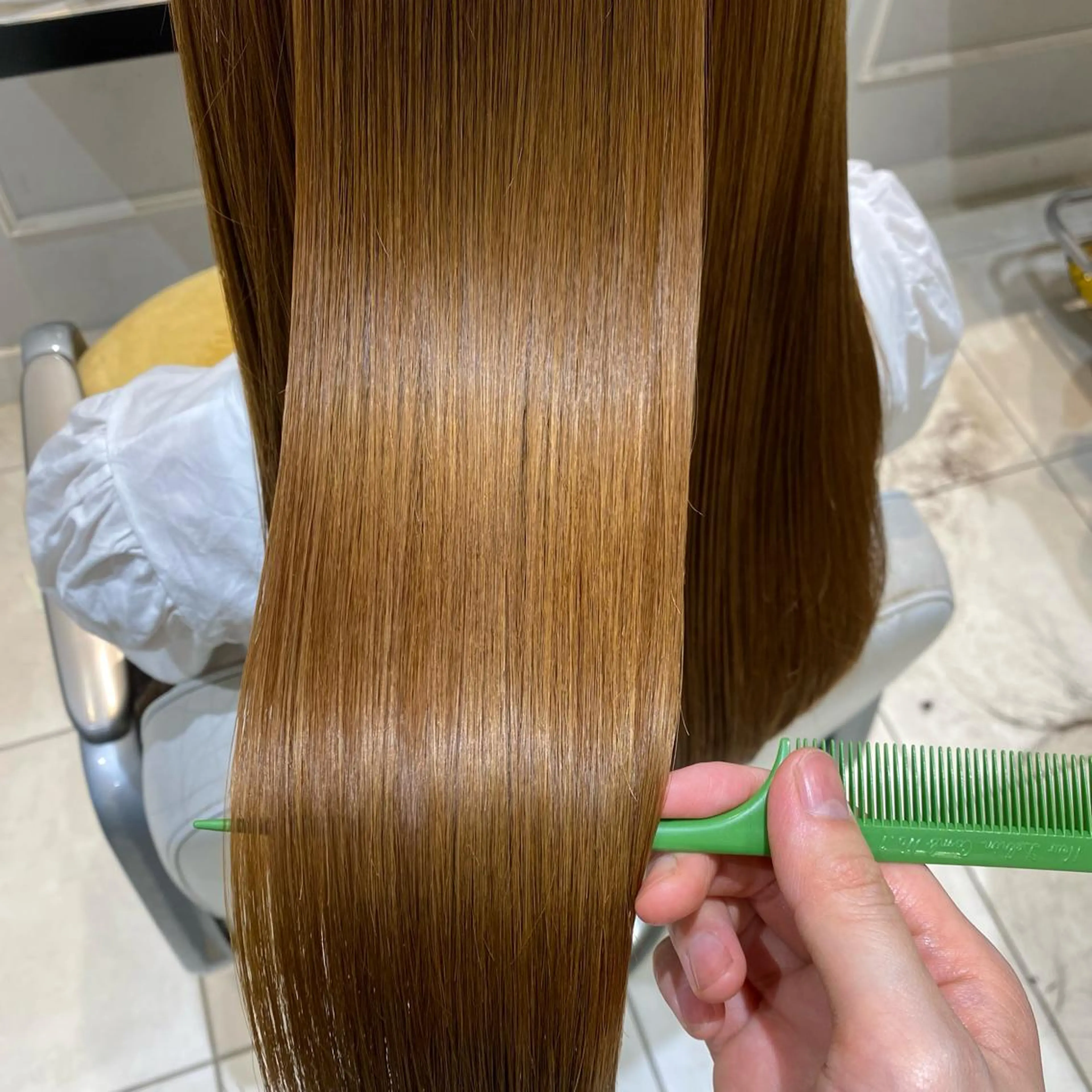 ロング トリートメント 酸熱トリートメント mira share salon所属・ブリーチカラー🐼 sayukiのヘアスタイル