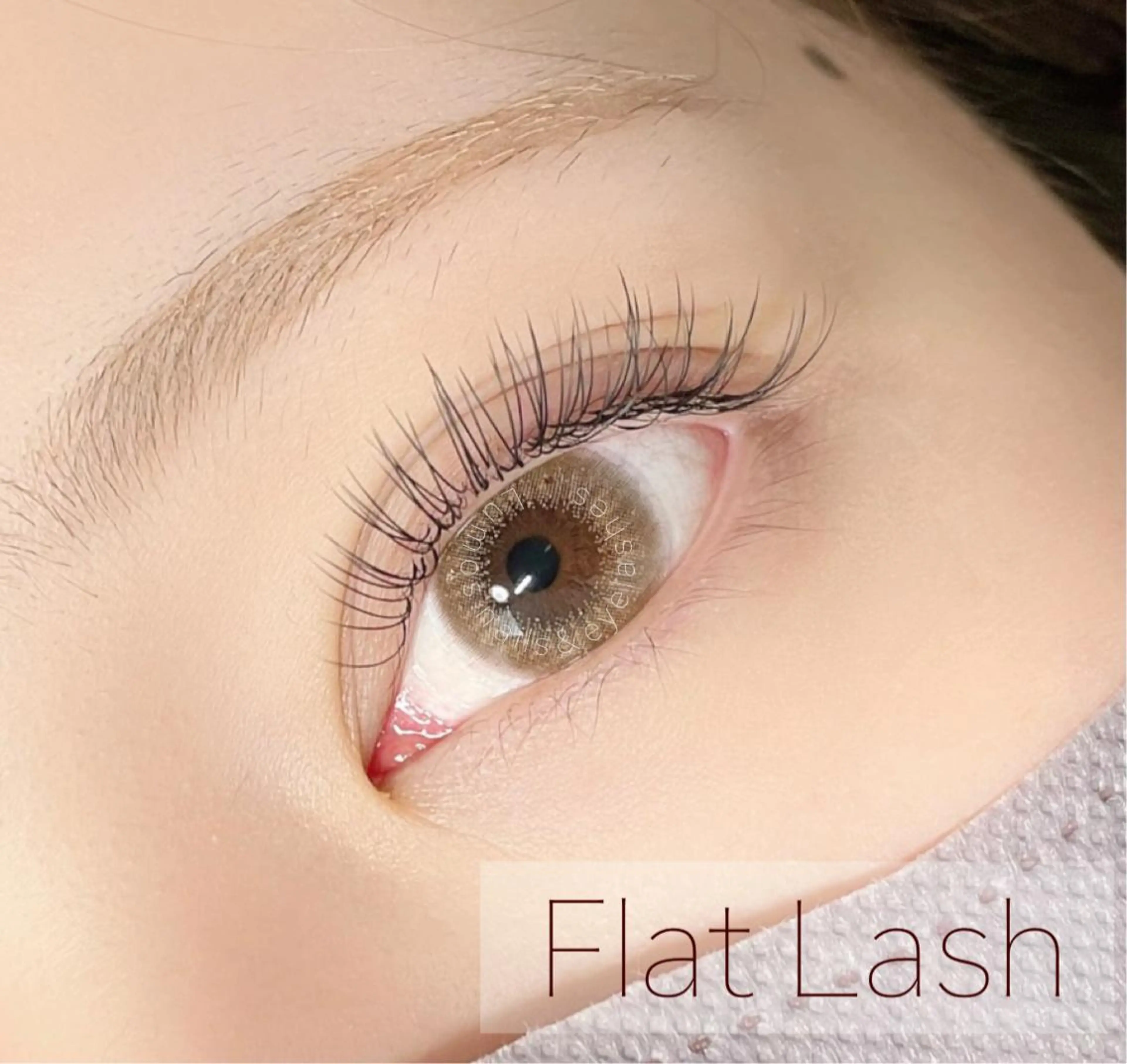 マツエク・マツパ フラットラッシュ マツエク Lumos nail&eyelash所属・Lumos Ayakaのマツエク・マツパデザイン