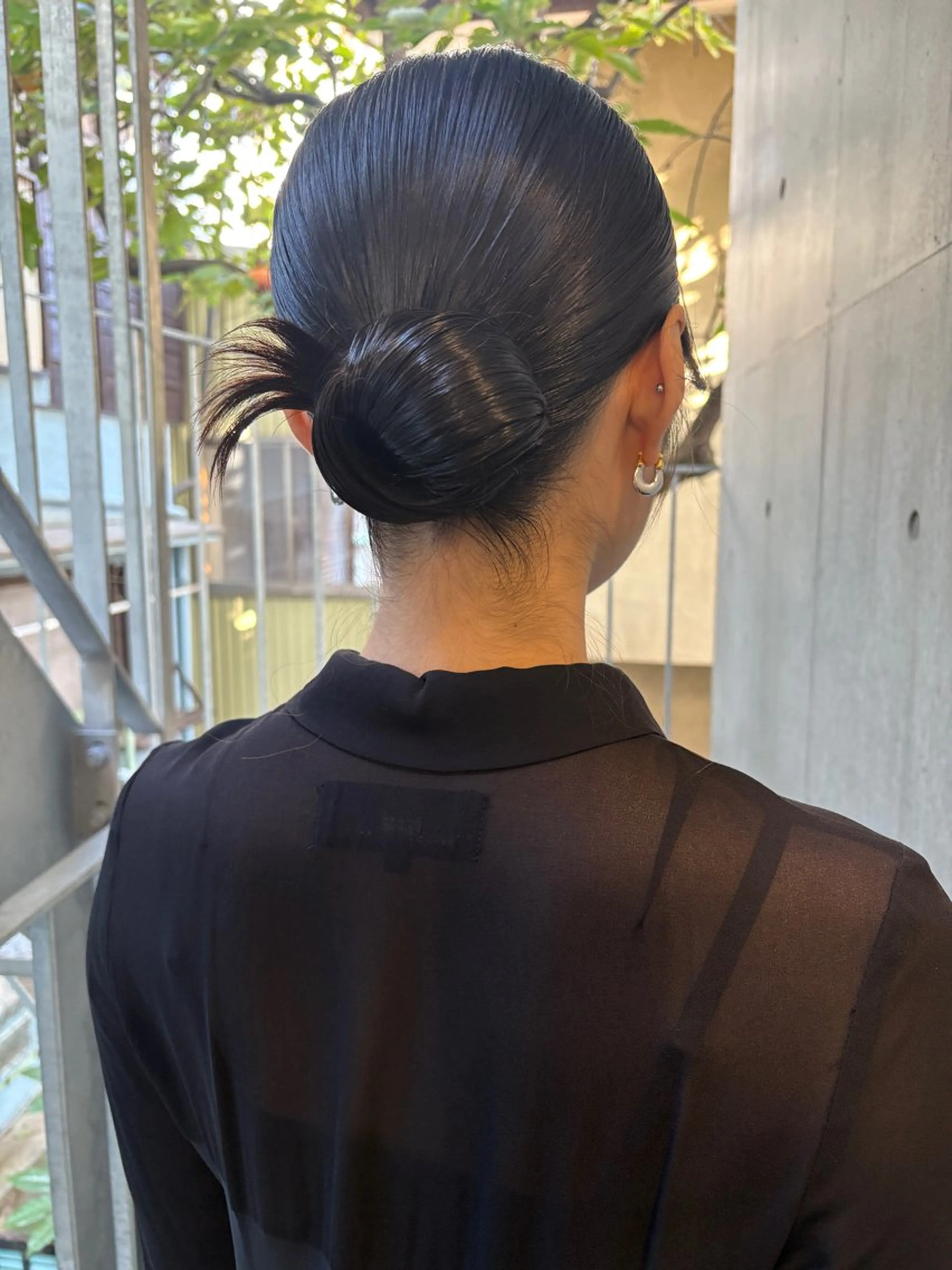 セミロング ヘアアレンジ ヘアセット yuuna/ ハッシュカット🎀のヘアスタイル