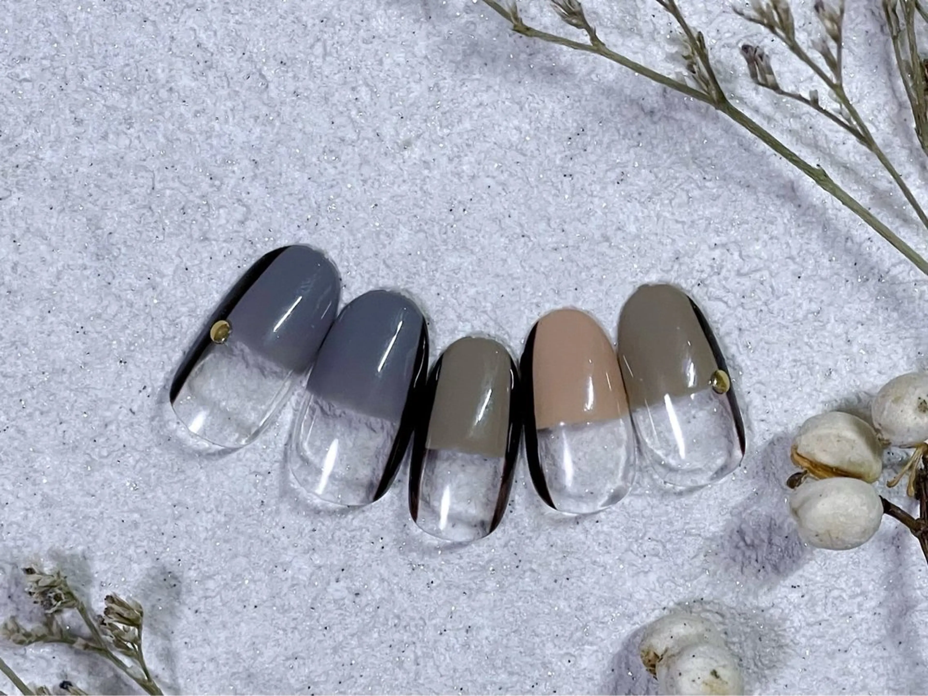 ネイル ジェルネイル 韓国ネイル メンズネイル パラジェル ブライダルネイル kiki nail たまプラーザのネイルデザイン