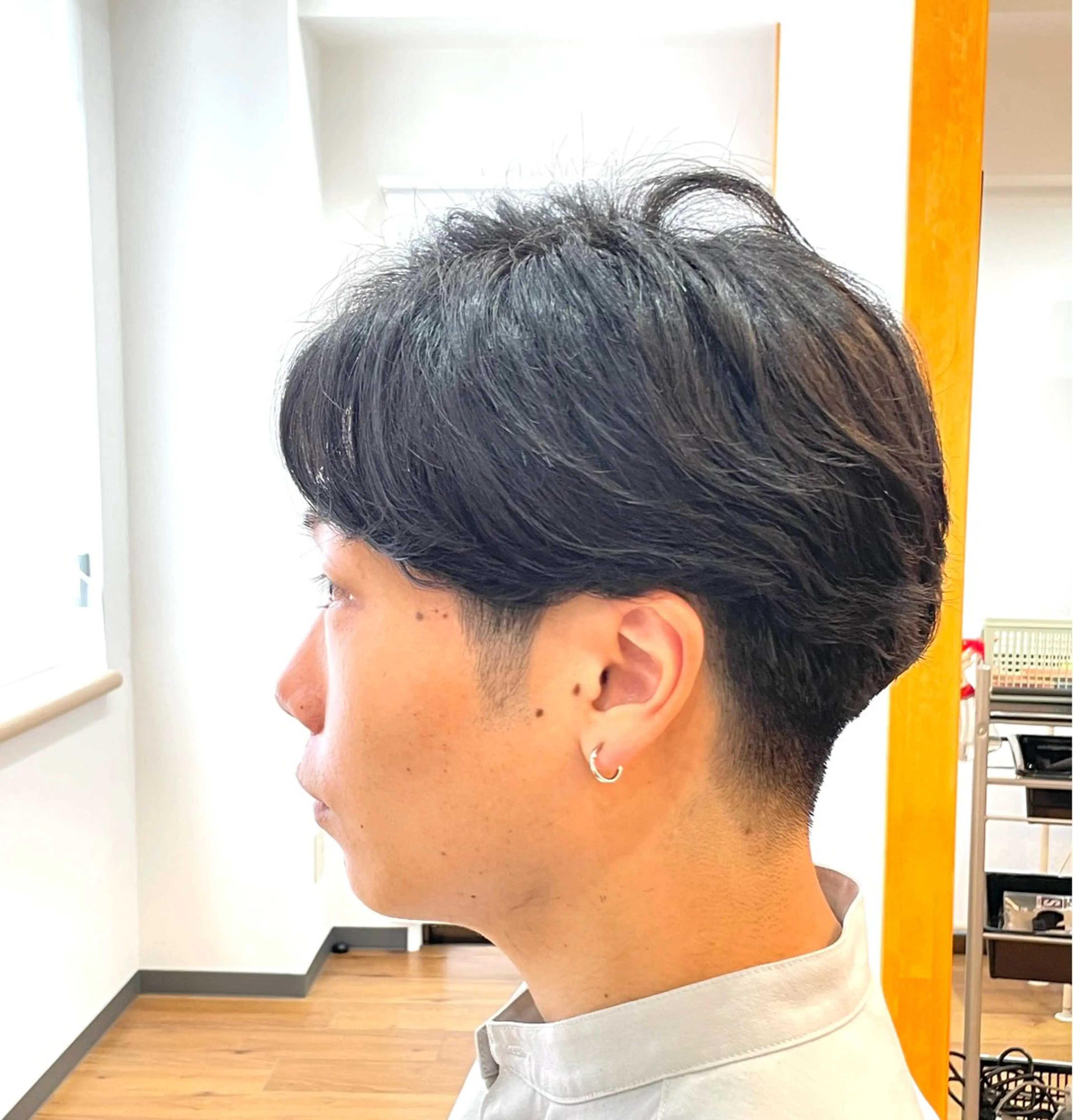 ショート カット パーマ Aguhairponte所属・メンズ 特化・川田のヘアスタイル