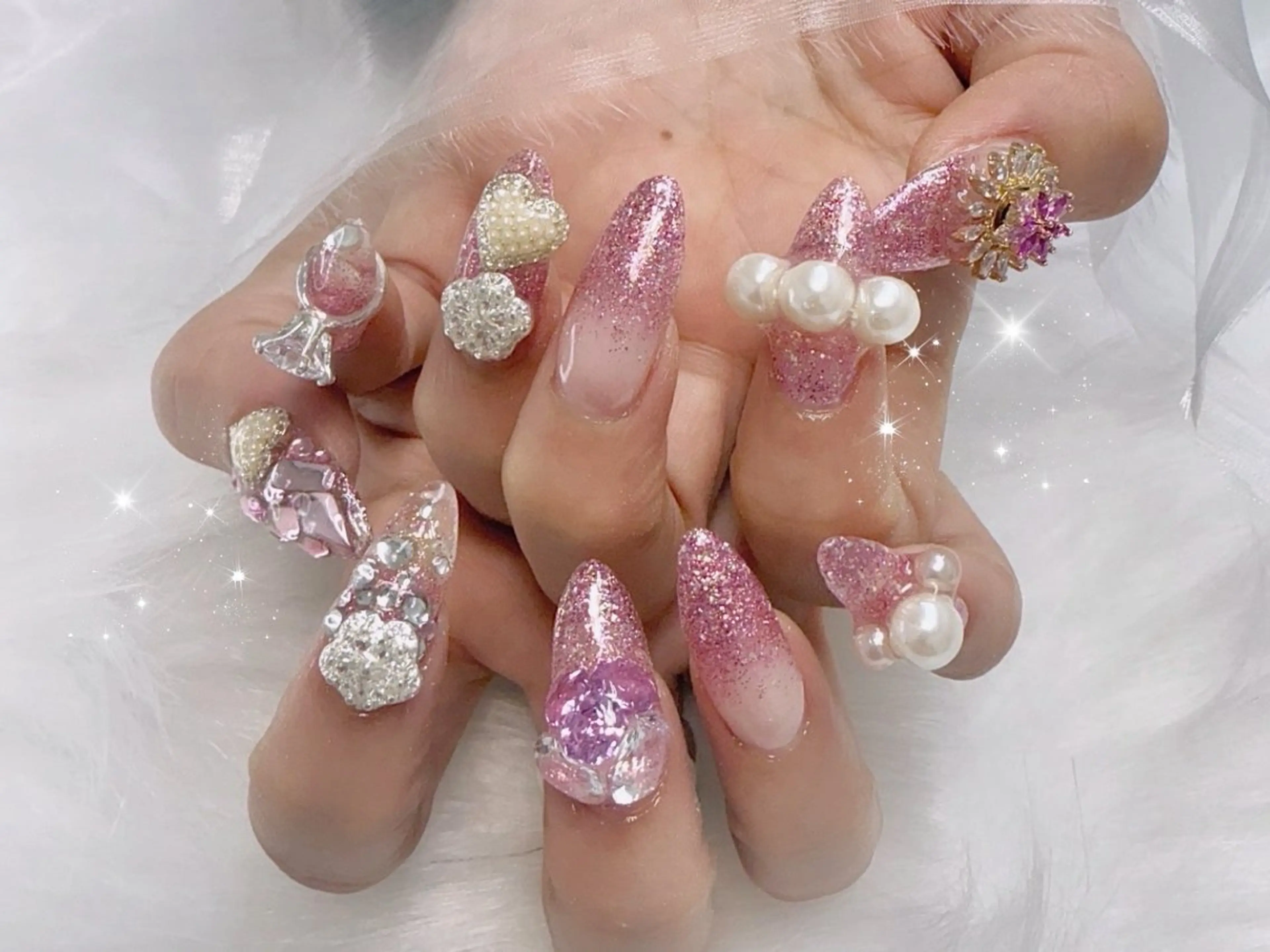 ロング Lili Nail Studio西荻窪店のネイルデザイン