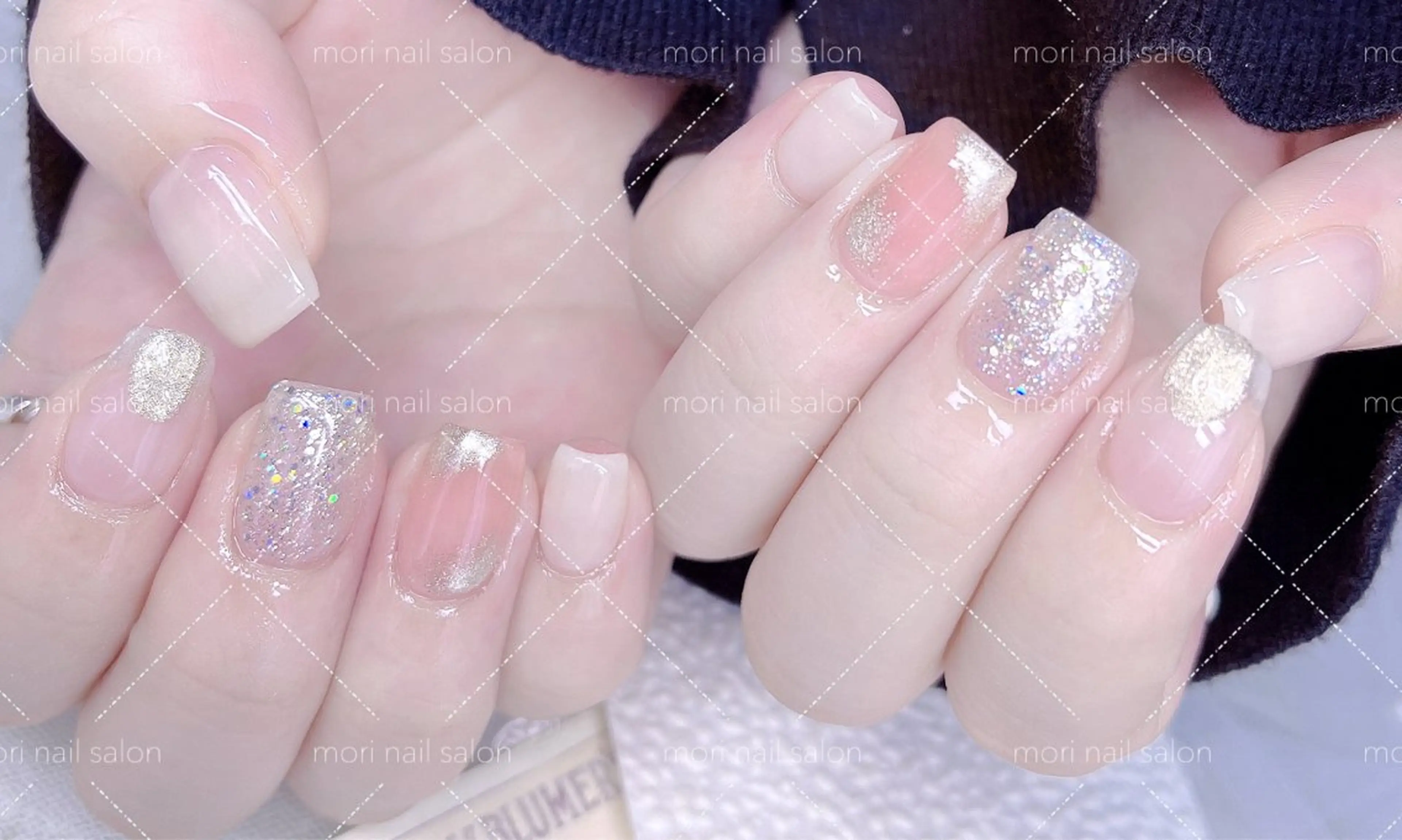 ネイル ハンドネイル 森 ネイルサロンのネイルデザイン