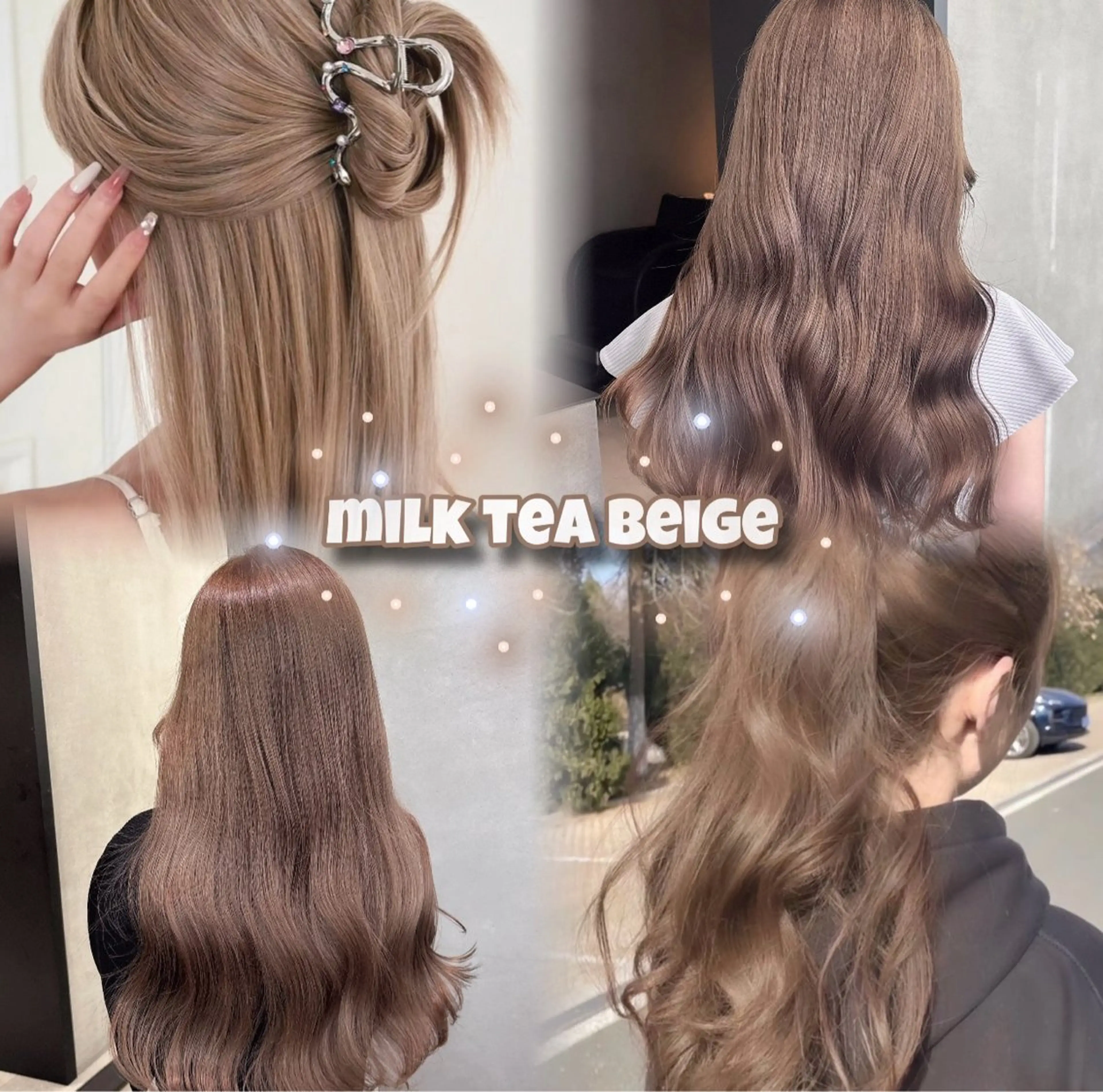 カラー ヘアカラー 🇰🇷韓国風ハイ トーンKANA🖤のヘアスタイル