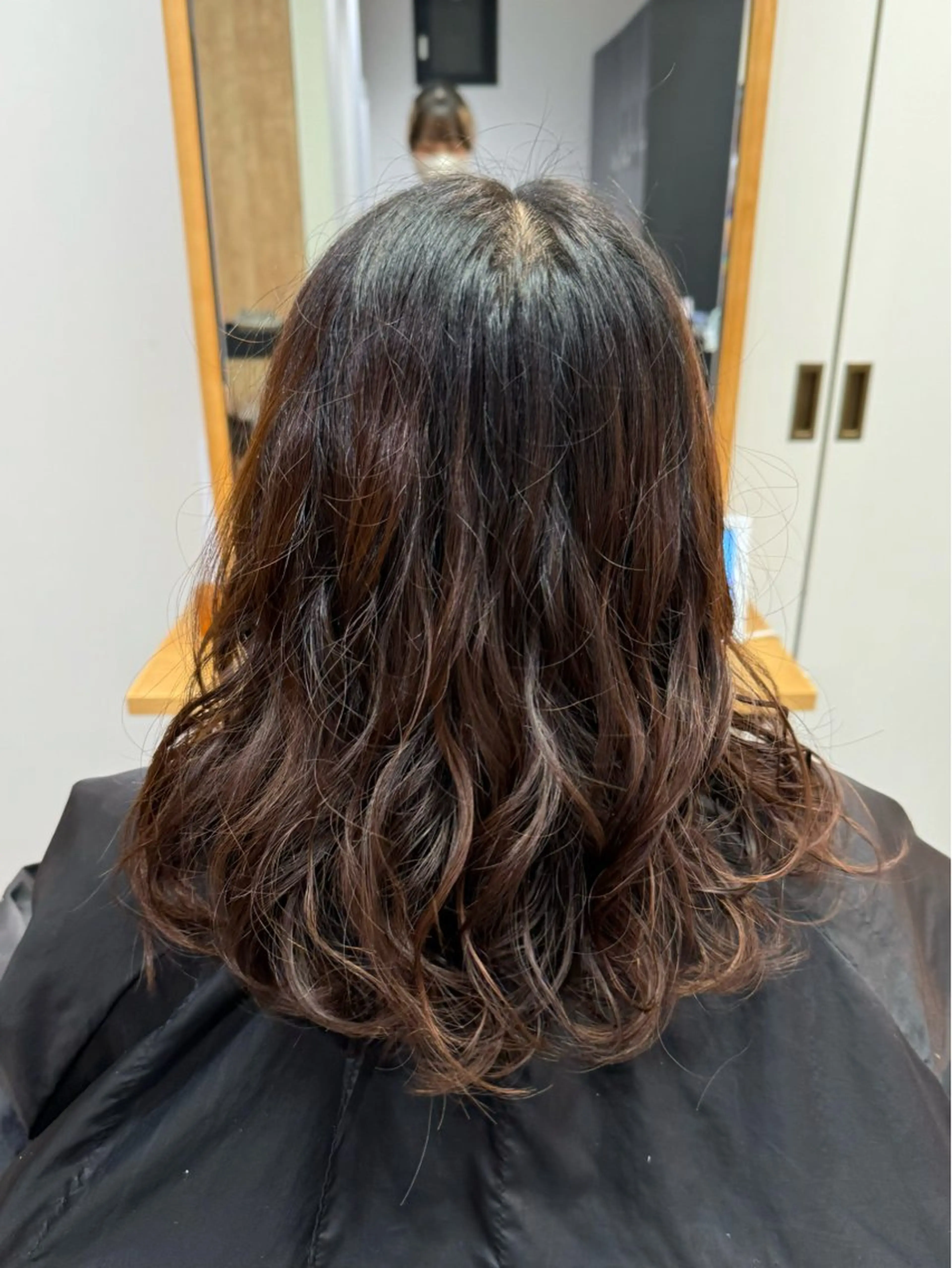 ロング パーマ カット パーマ 縮毛矯正/艶髪カラー /パーマ/ひふみ🌱のヘアスタイル