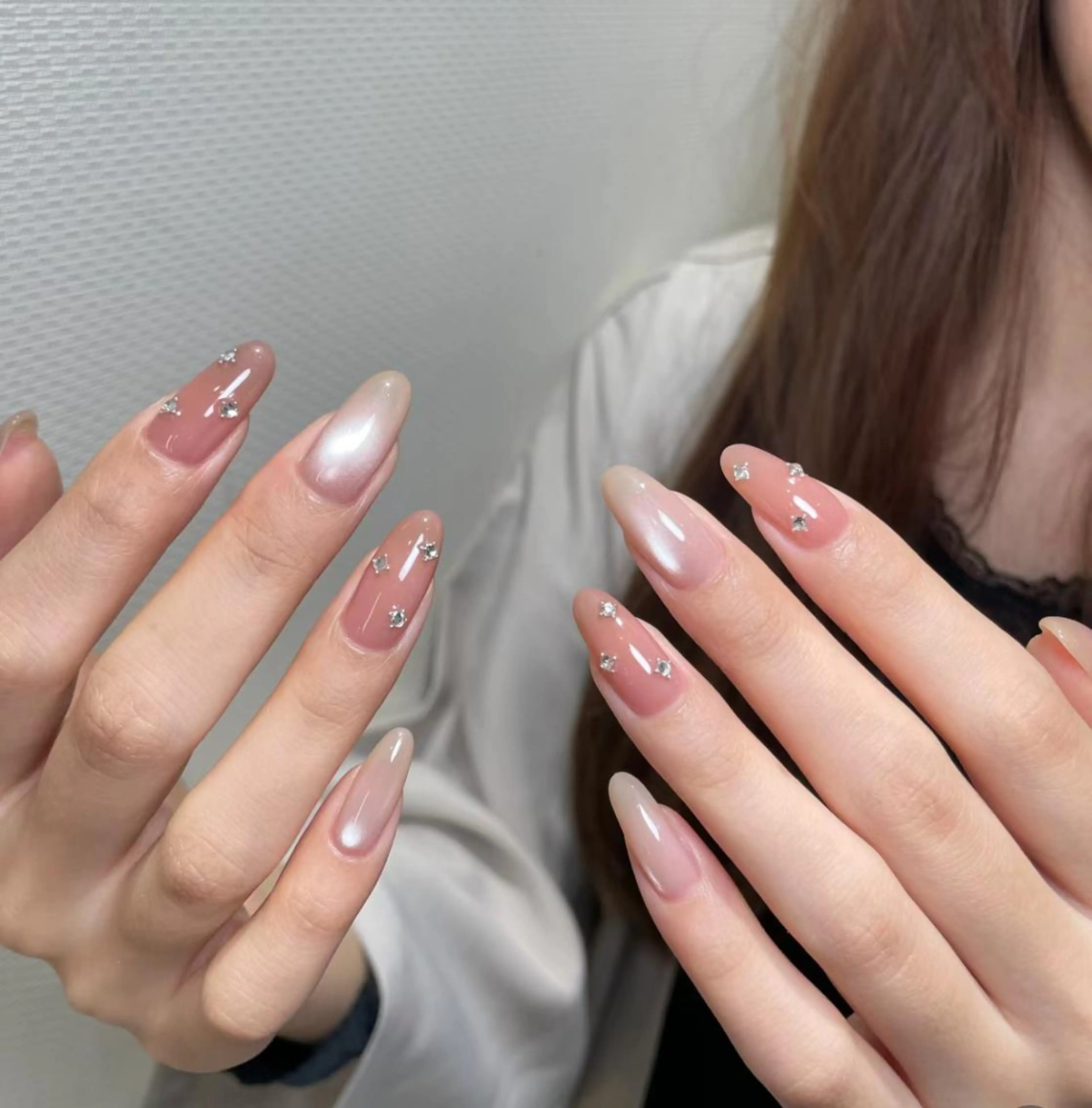 ネイル ハンドネイル ハンドケア 🍑 momo_nailのネイルデザイン