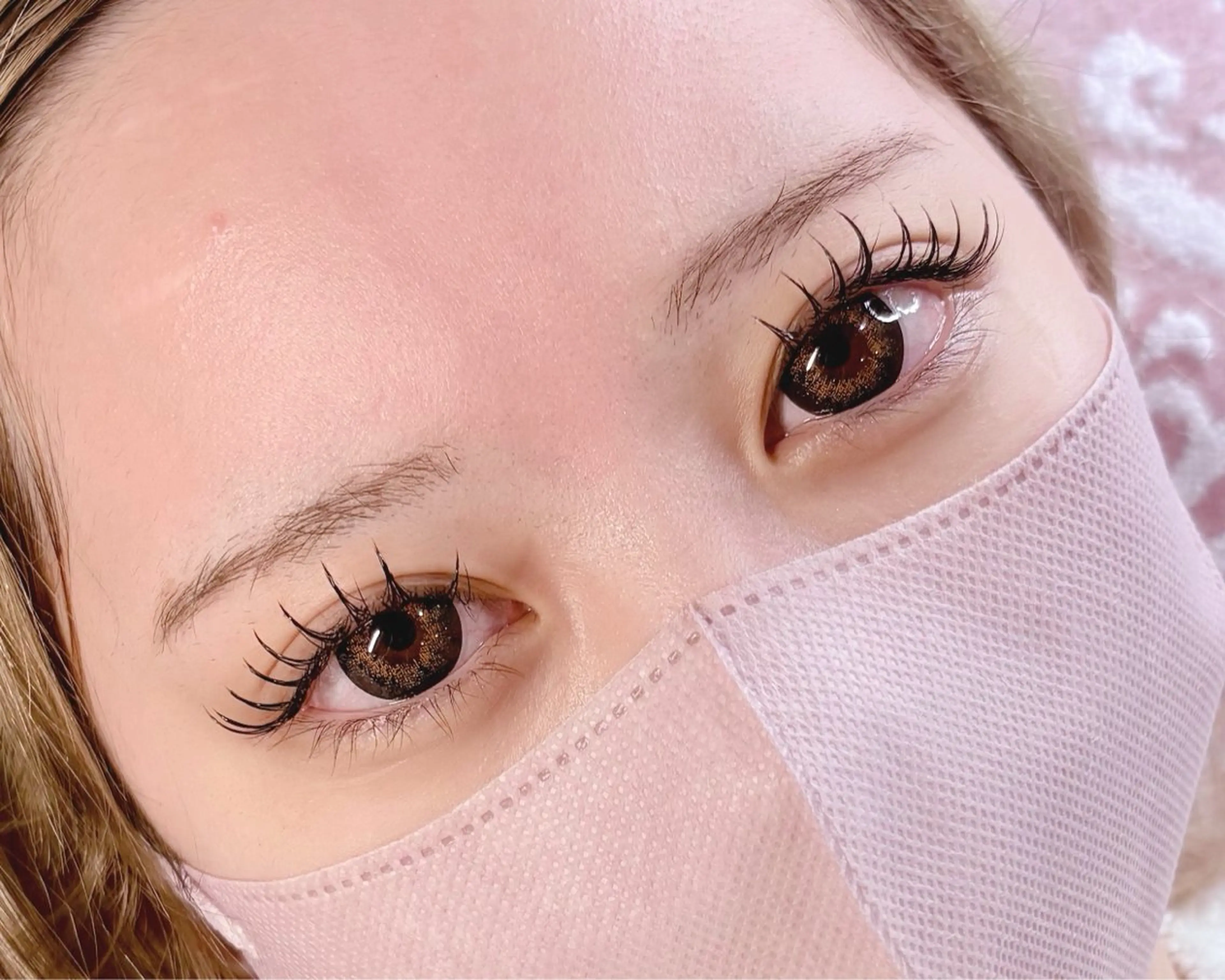 マツエク・マツパ Cカール Dカール フラットラッシュ セクシー 🌼AI 🌼の眉毛・アイブロウイメージ