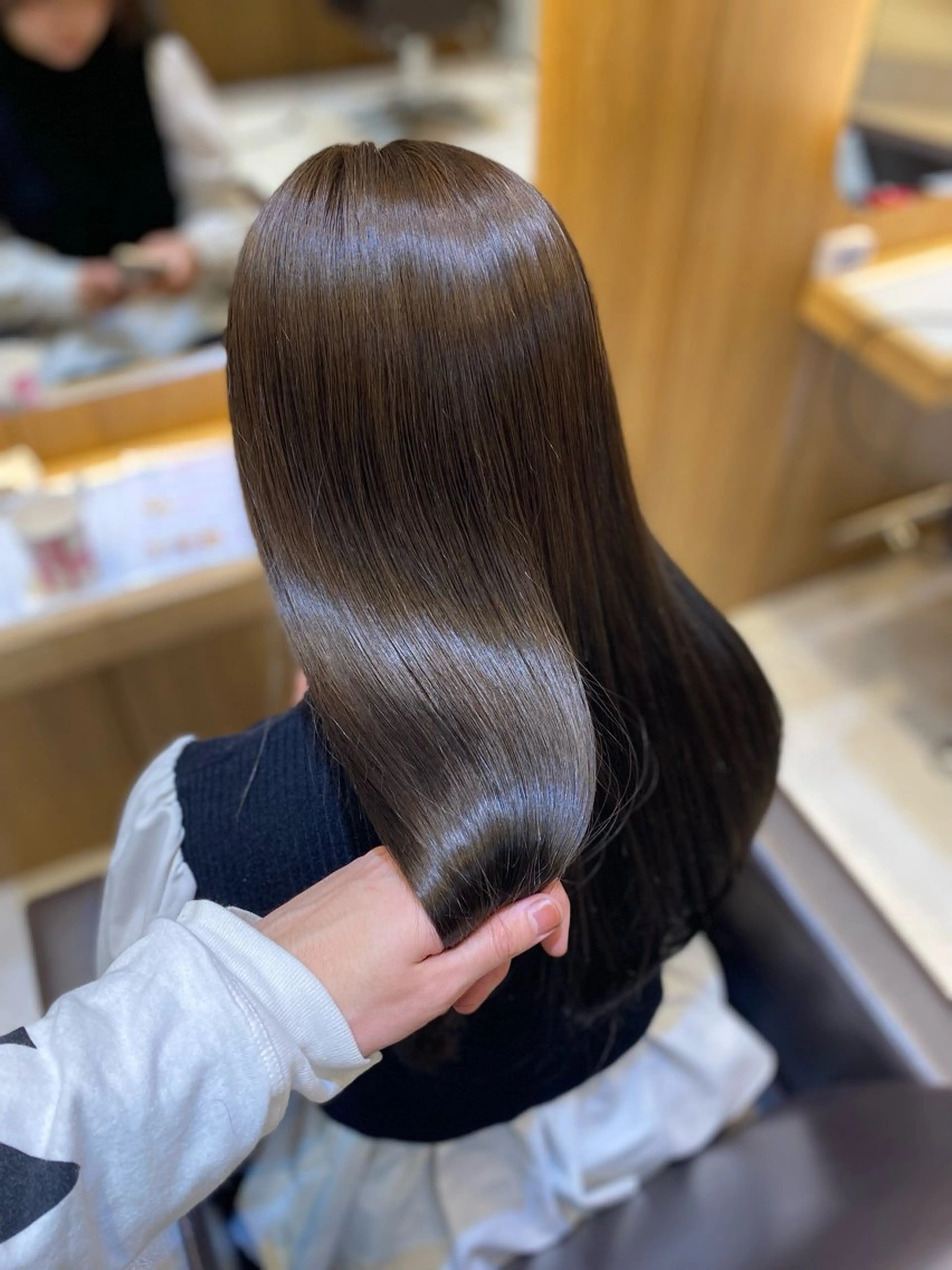 ミディアム ピンクブラウン パープルカラー エクステ 髪質改善 ヘアカラー トリートメント エクステ/髪質改善 🖤RYUSEI🖤のヘアスタイル