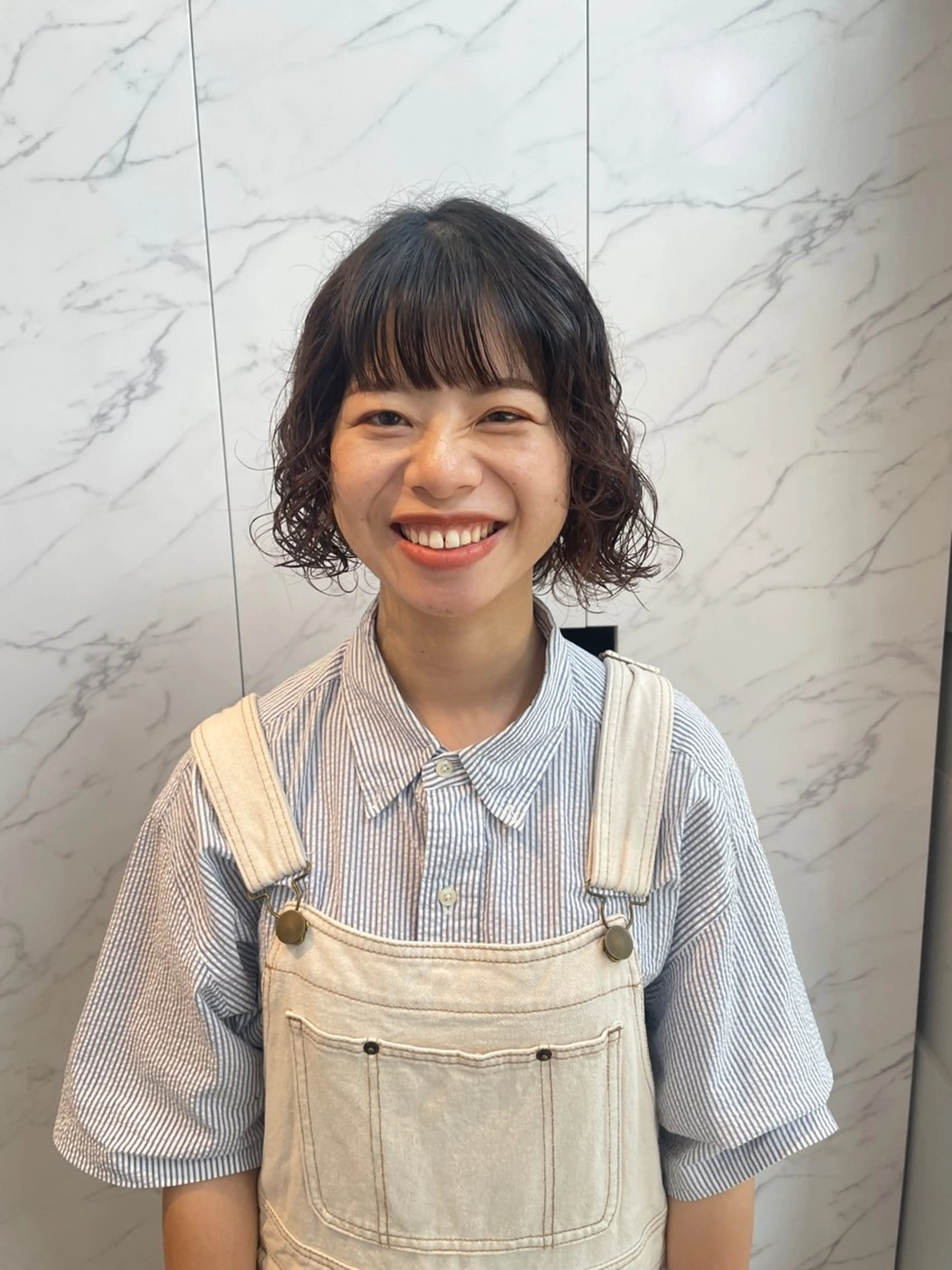 ミディアム miu /透明感カラーのヘアスタイル