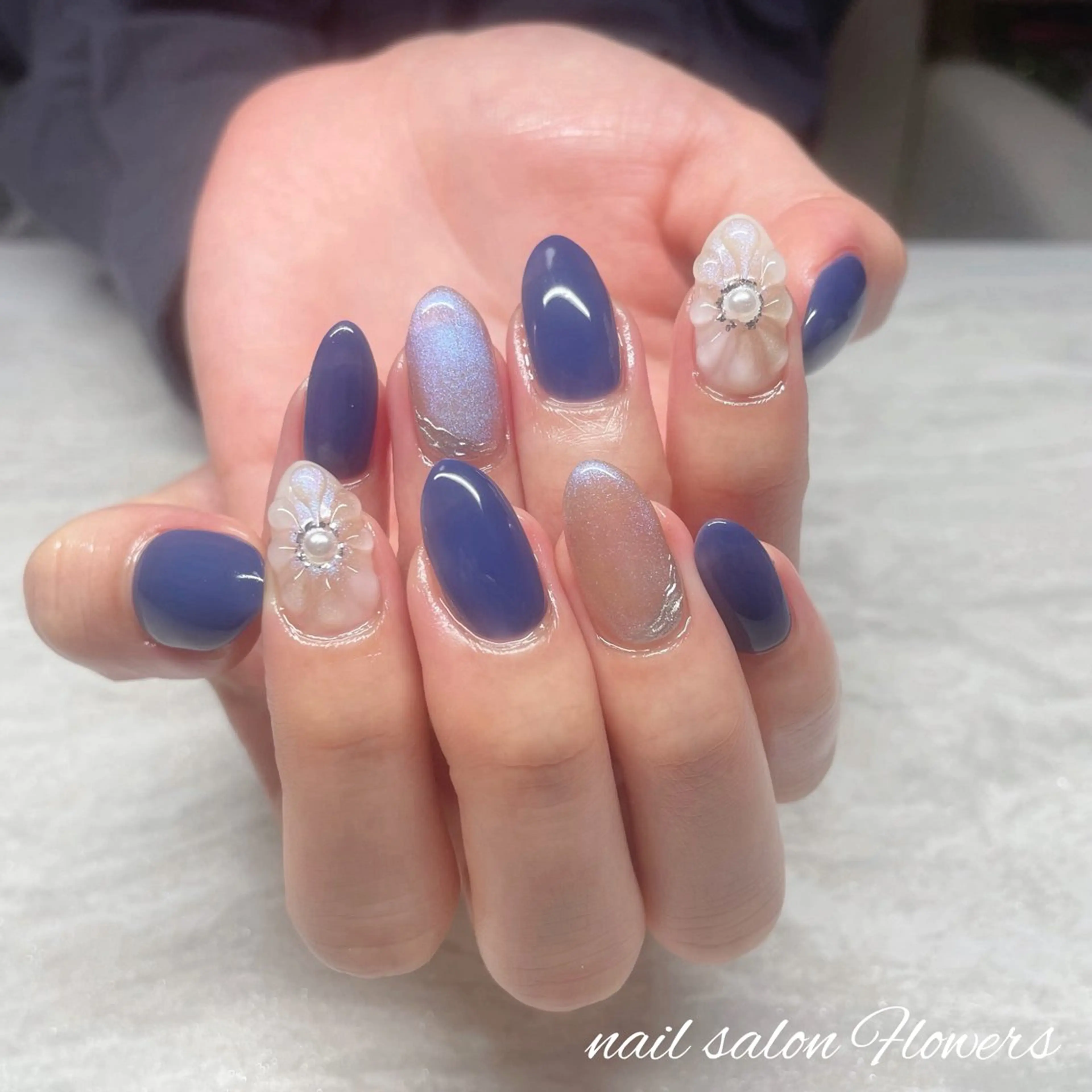 ネイル ハンドネイル Flowers Tomomiのネイルデザイン