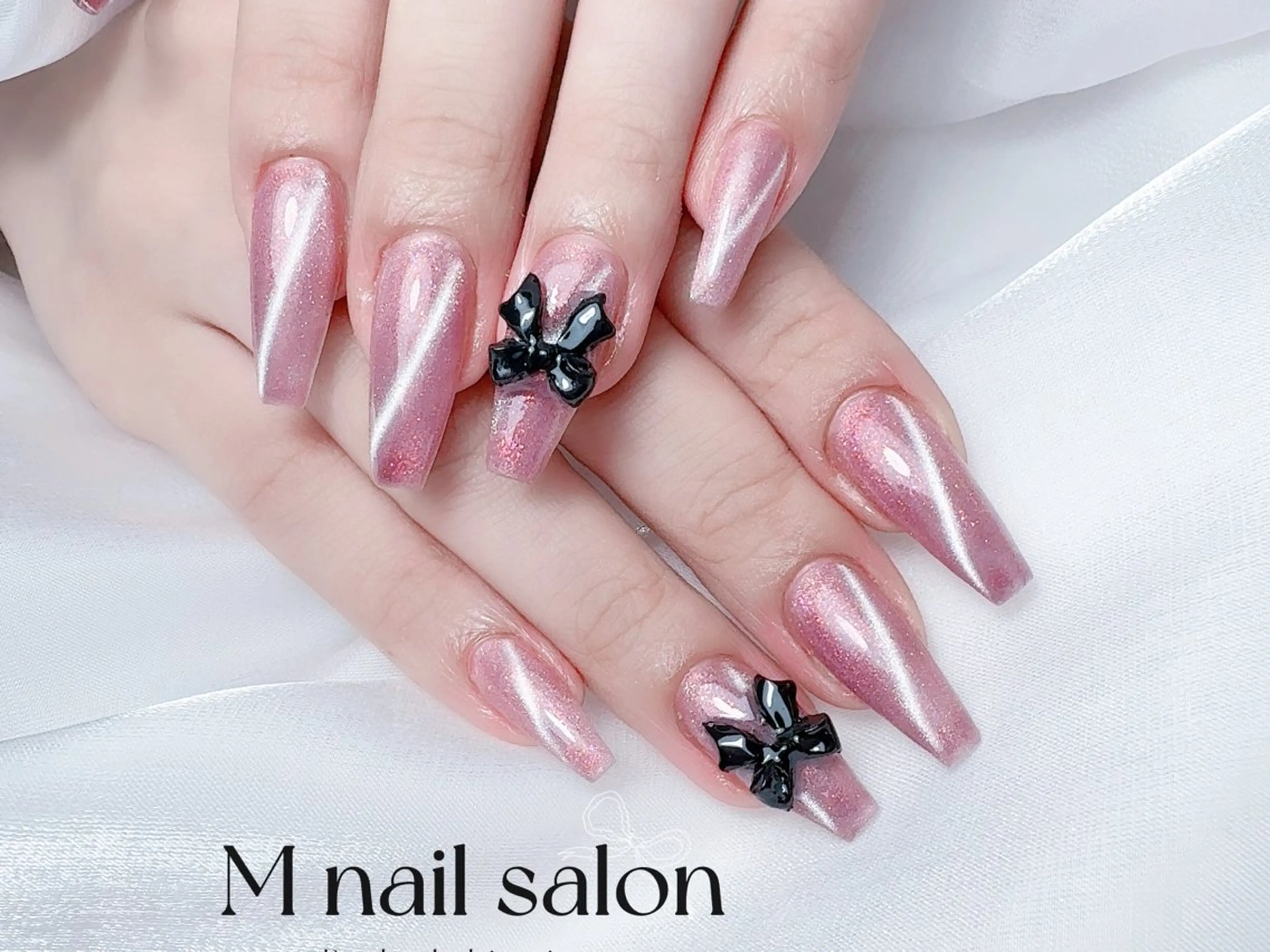 ネイル ハンドネイル M🌷nail 長さだし専門店のネイルデザイン
