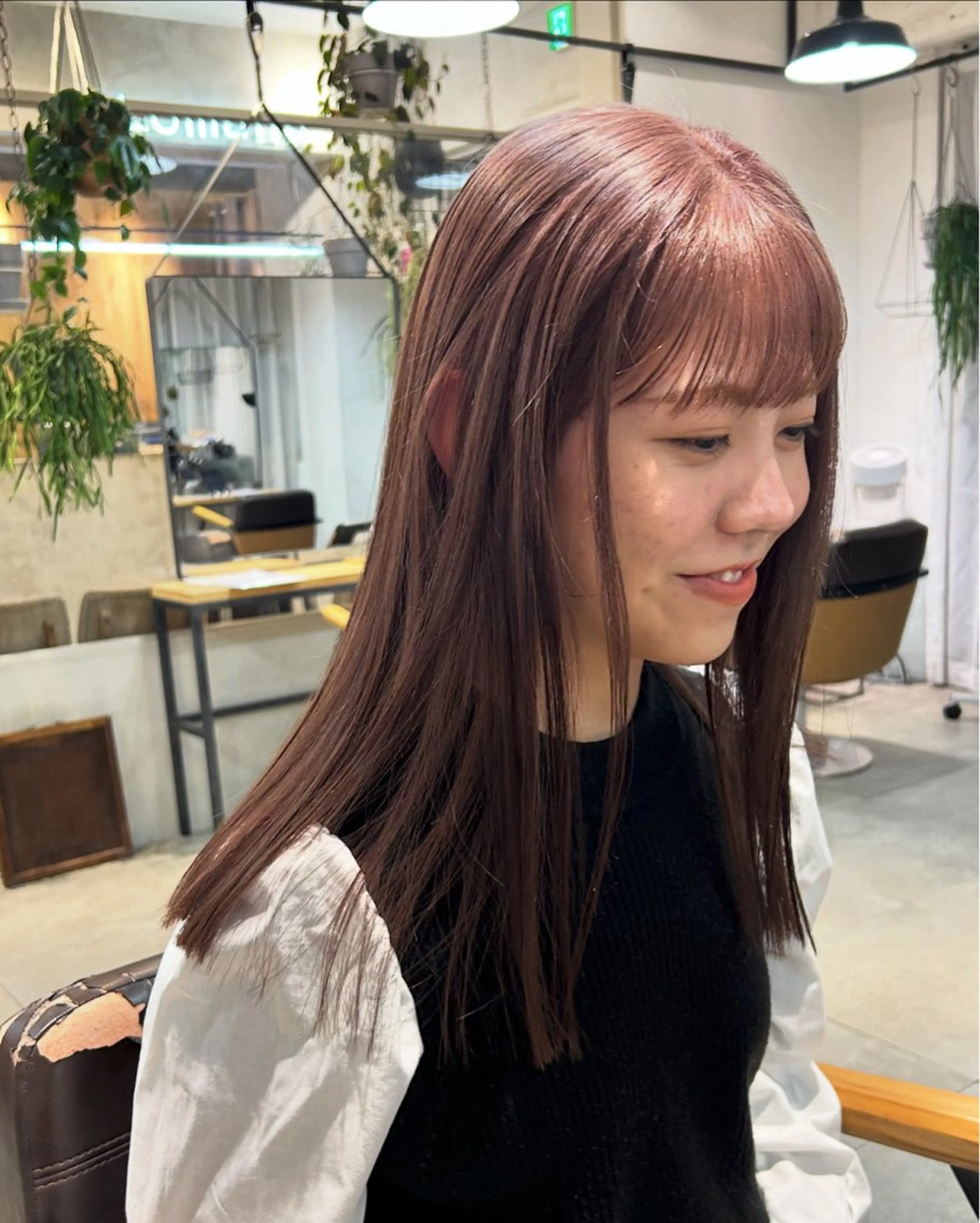 カラー ヘアカラー じゅわっと暖色カラー 🍊Moemiのヘアスタイル