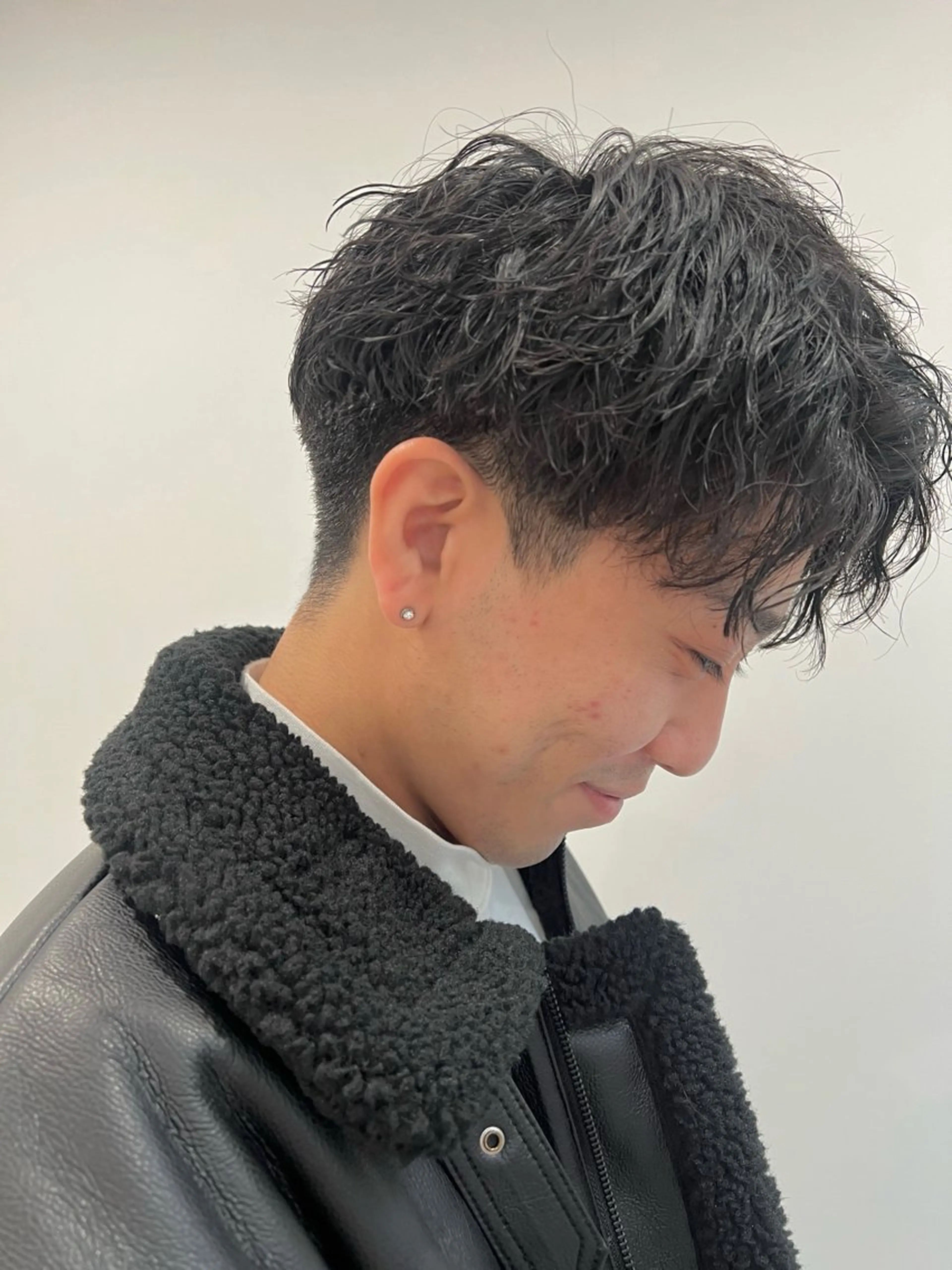 メンズ 透明感カラー🍃 レイヤースタイル✨葵のヘアスタイル