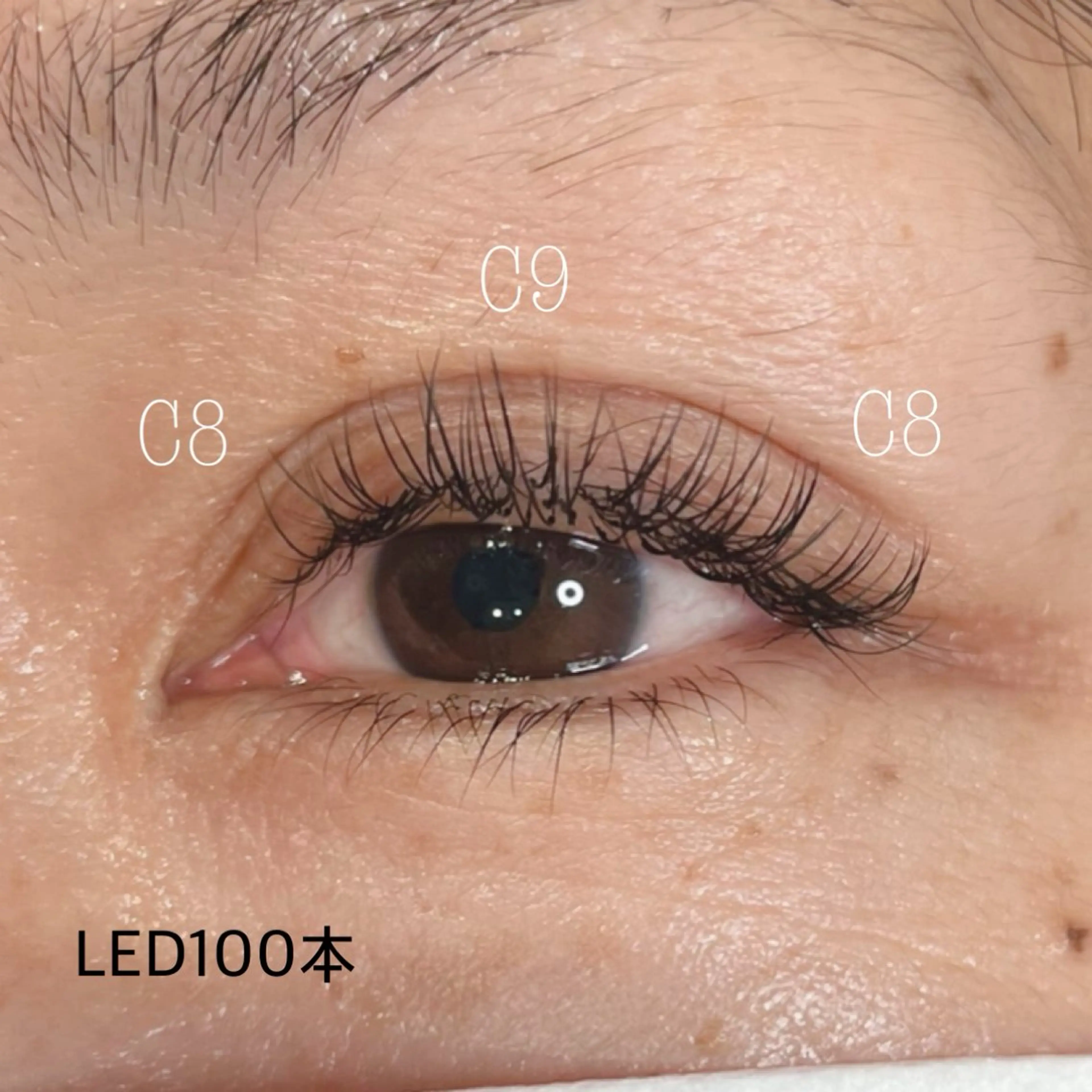 マツエク・マツパ フラットラッシュ EYELA __MIKUのマツエク・マツパデザイン