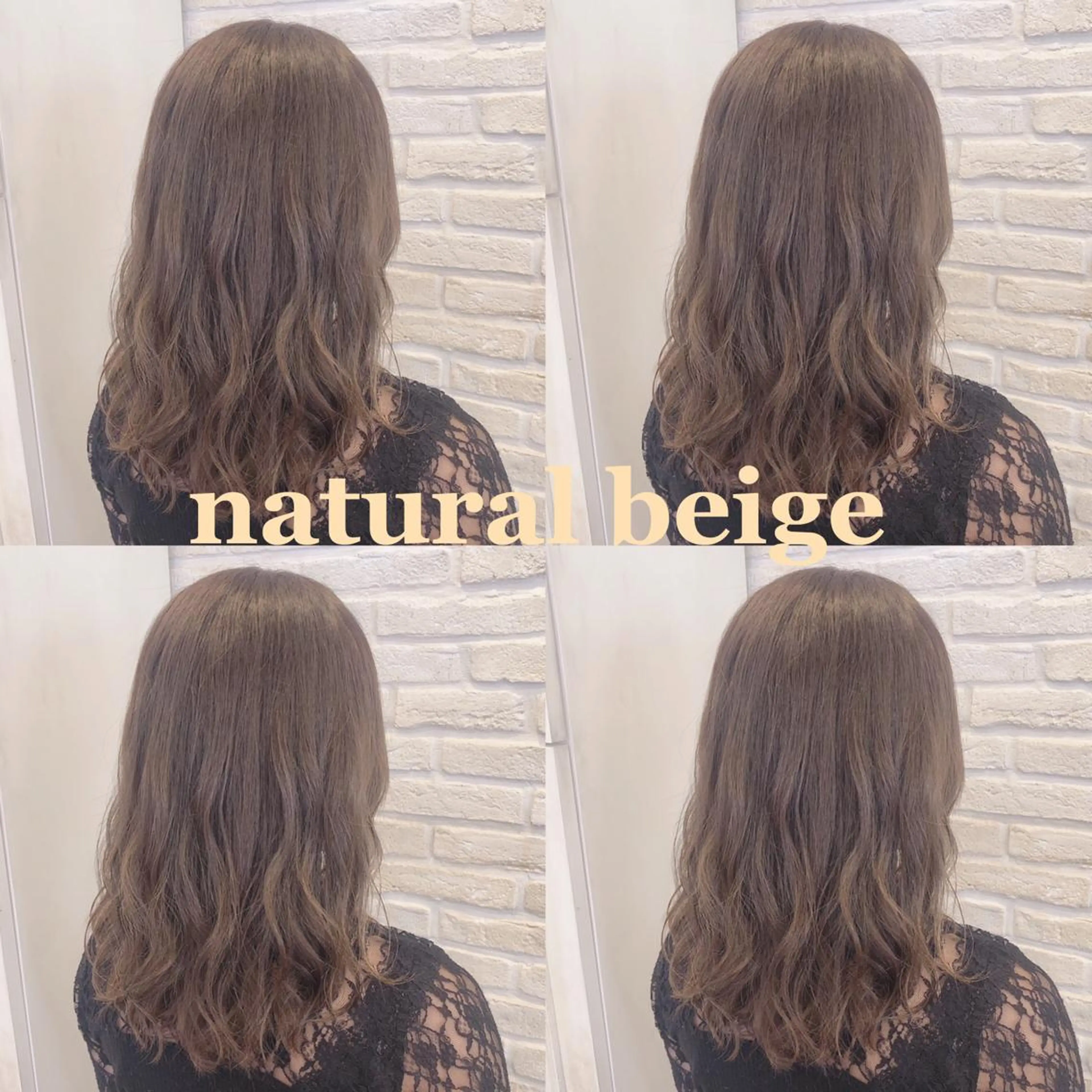 セミロング 透明感カラー💖 Stylist佐藤澪のマツエク・マツパデザイン