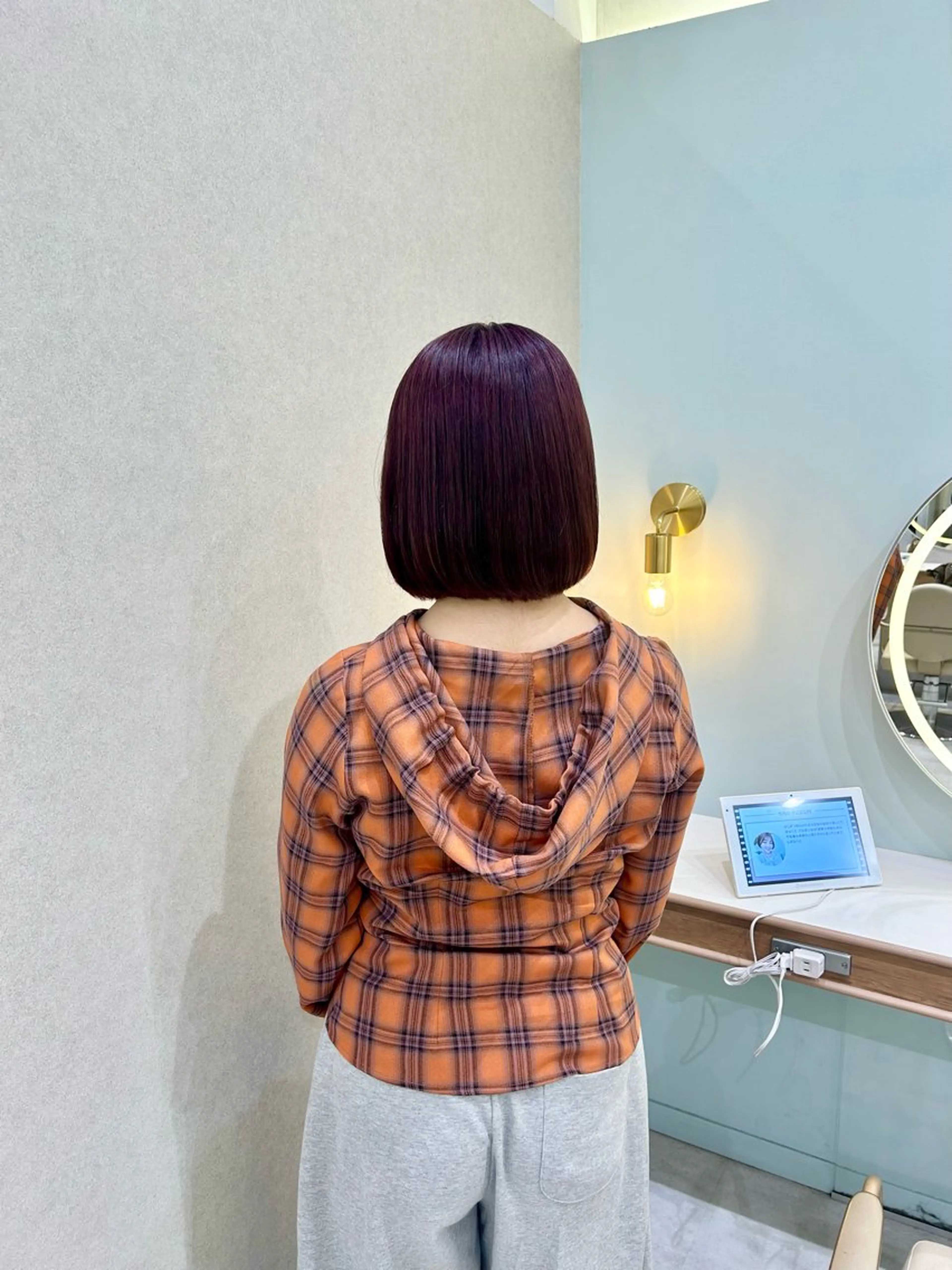 カラー グレージュ┆うる艶 ┆ゆうはのヘアスタイル