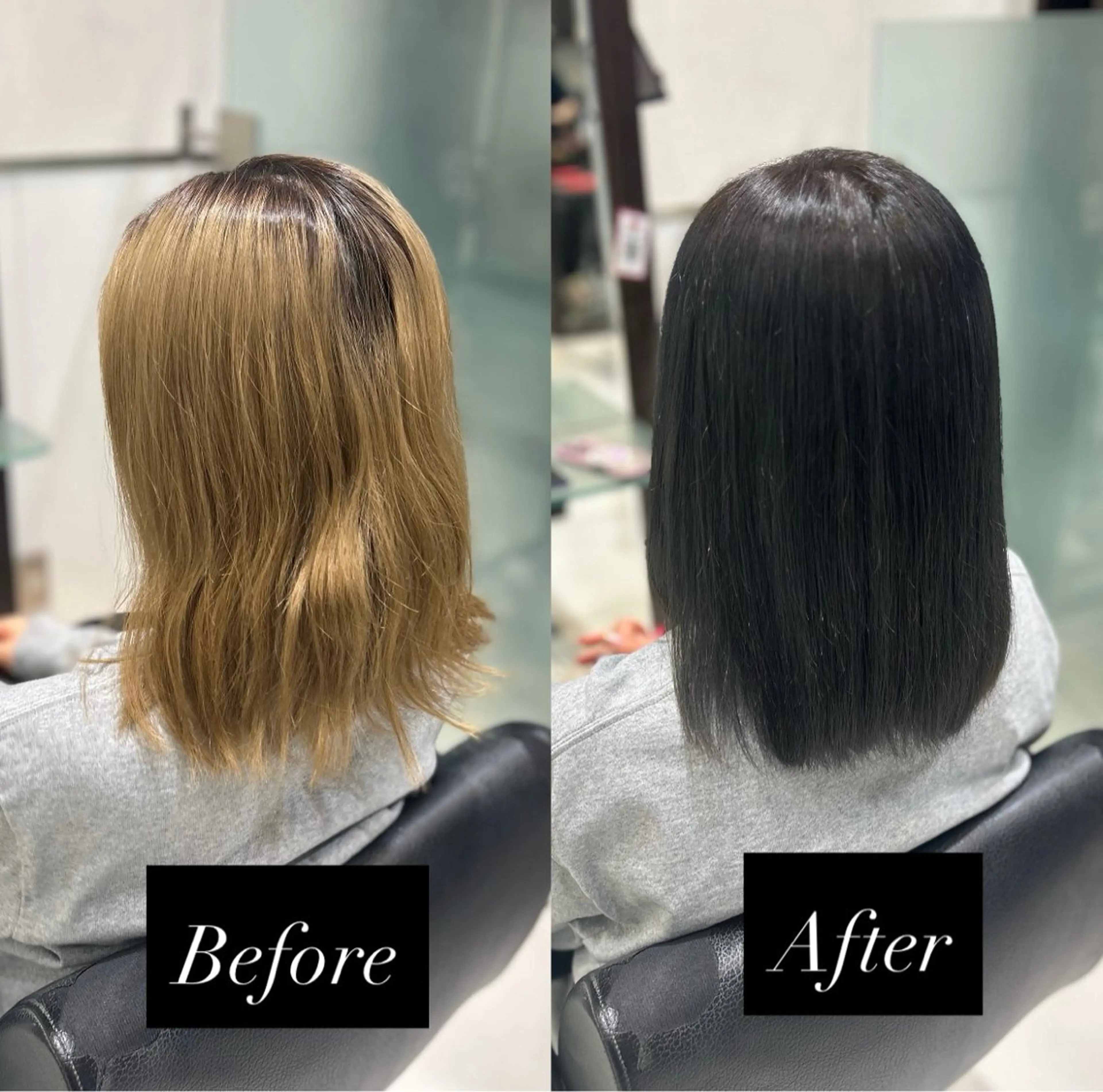 セミロング ヘアカラー トリートメント ☀️柏木 ほのか☀️のヘアスタイル