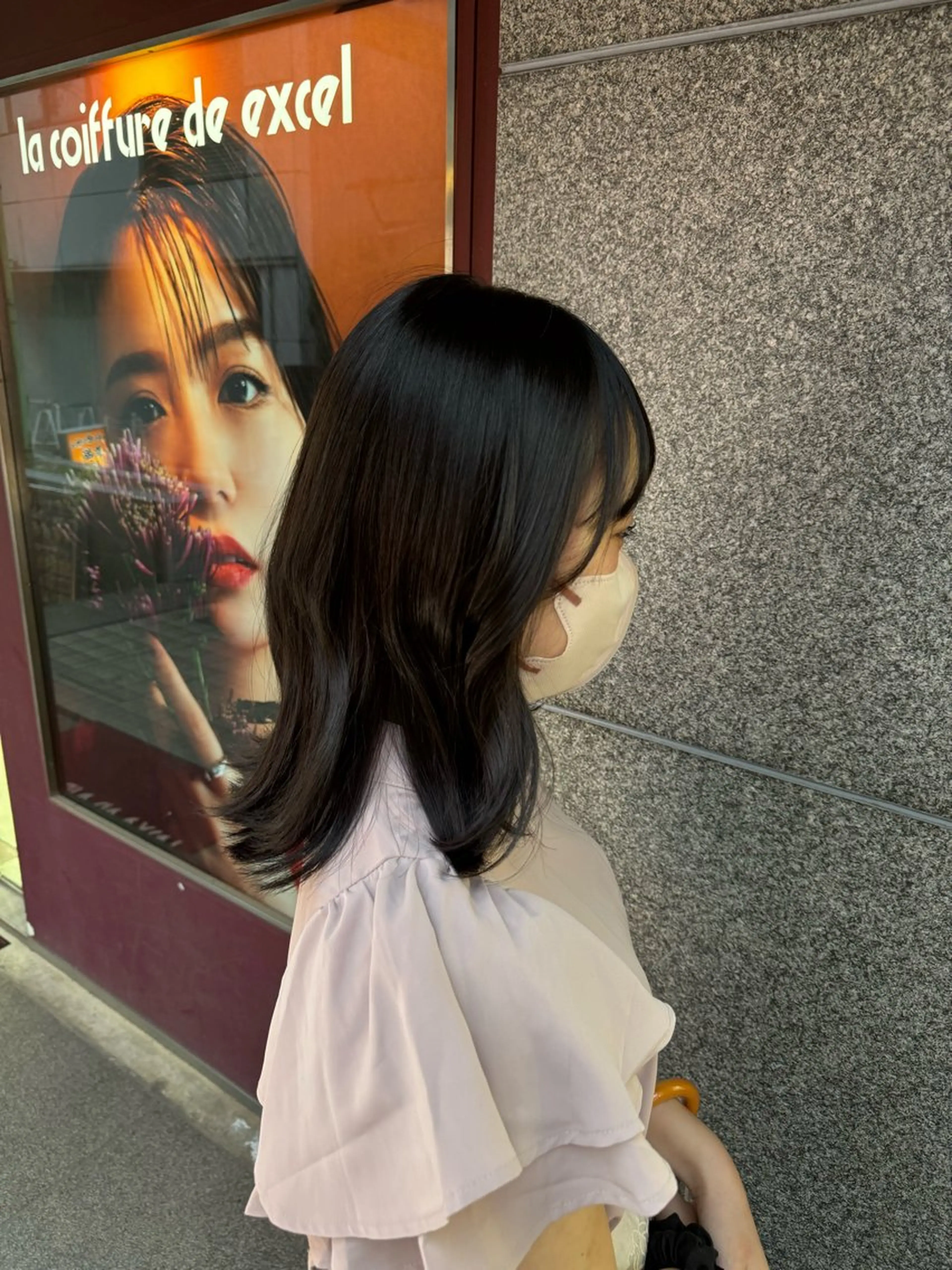 ミディアム EXCEL MARE 茅ヶ崎店所属・イシイサクラ/ カットモデル様募集中のヘアスタイル