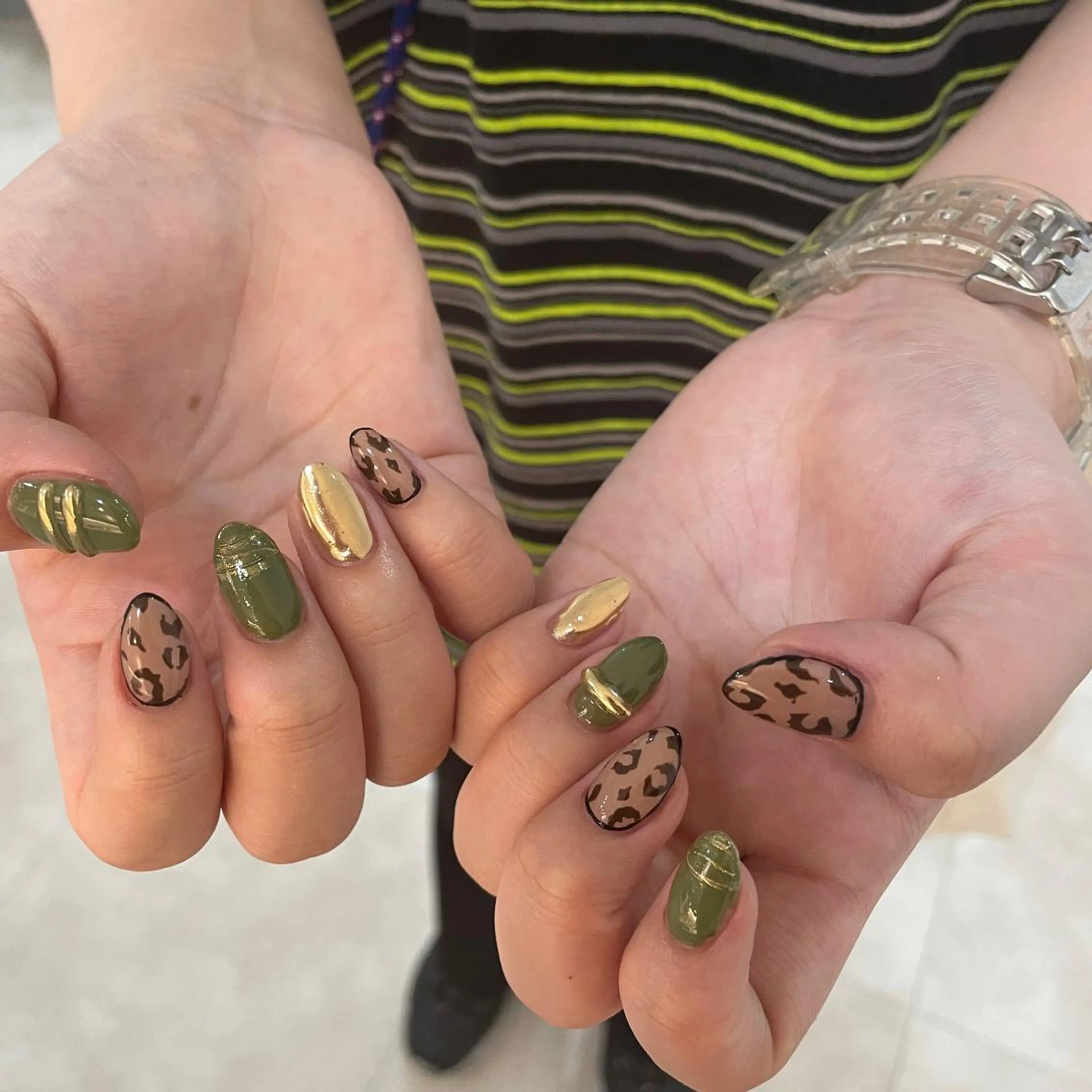 ネイル ハンドネイル フットネイル ゆびノさき茨木店 ニュアンス/アートのネイルデザイン