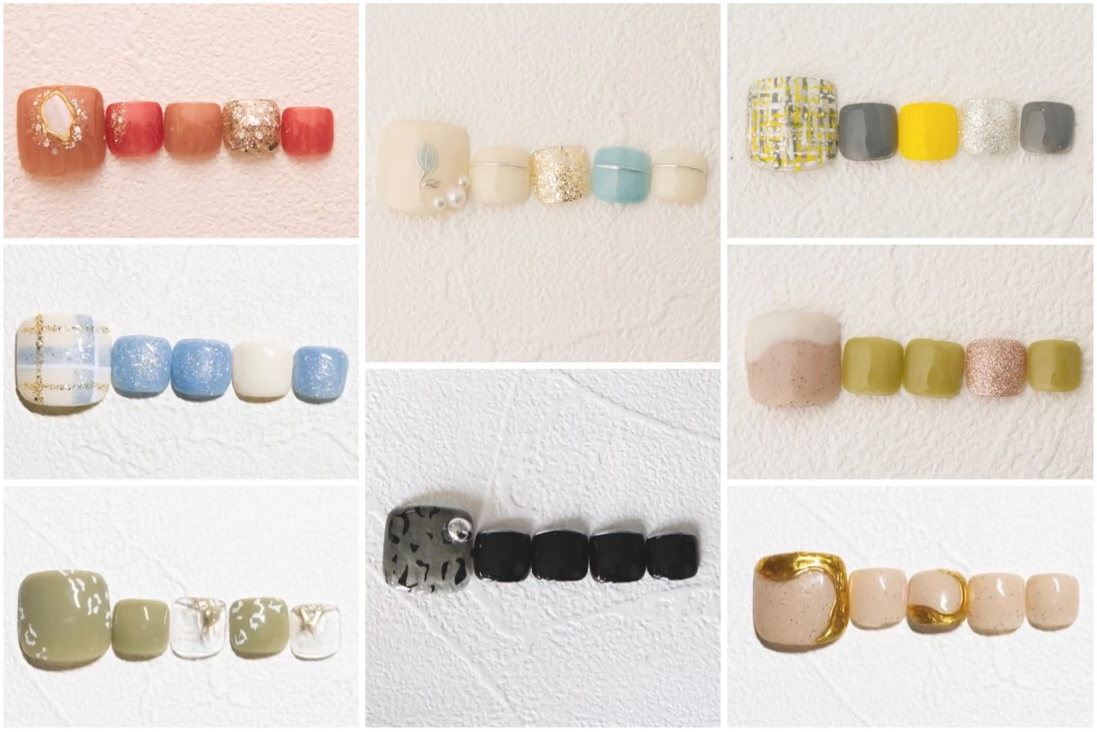 12/27、28、29フットプチ8種類から選べる】ソフトジェルオフ込練習モデルの写真