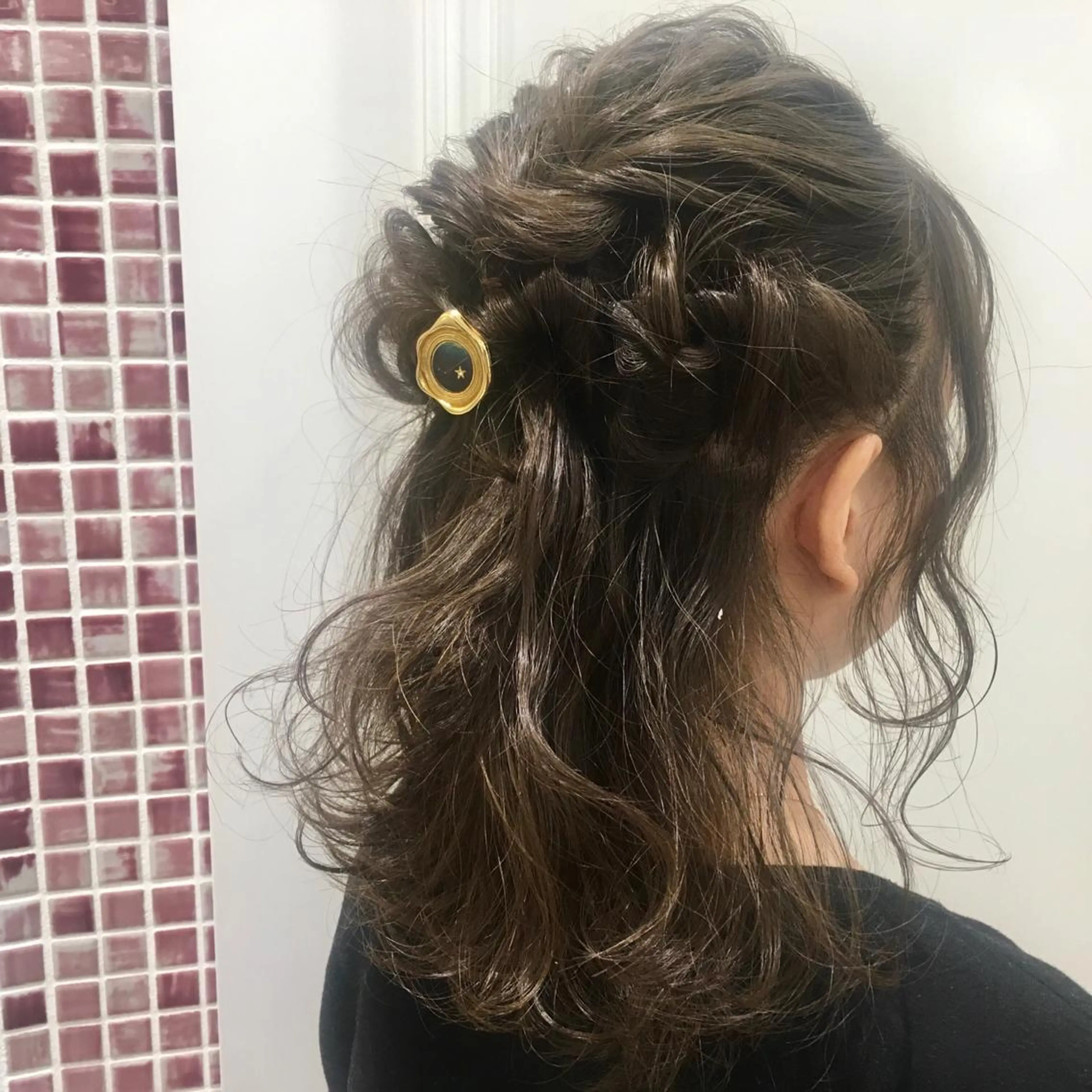 ミディアム カラー パーマ ヘアアレンジ apish aoyama所属・武 愛子の眉毛・アイブロウイメージ