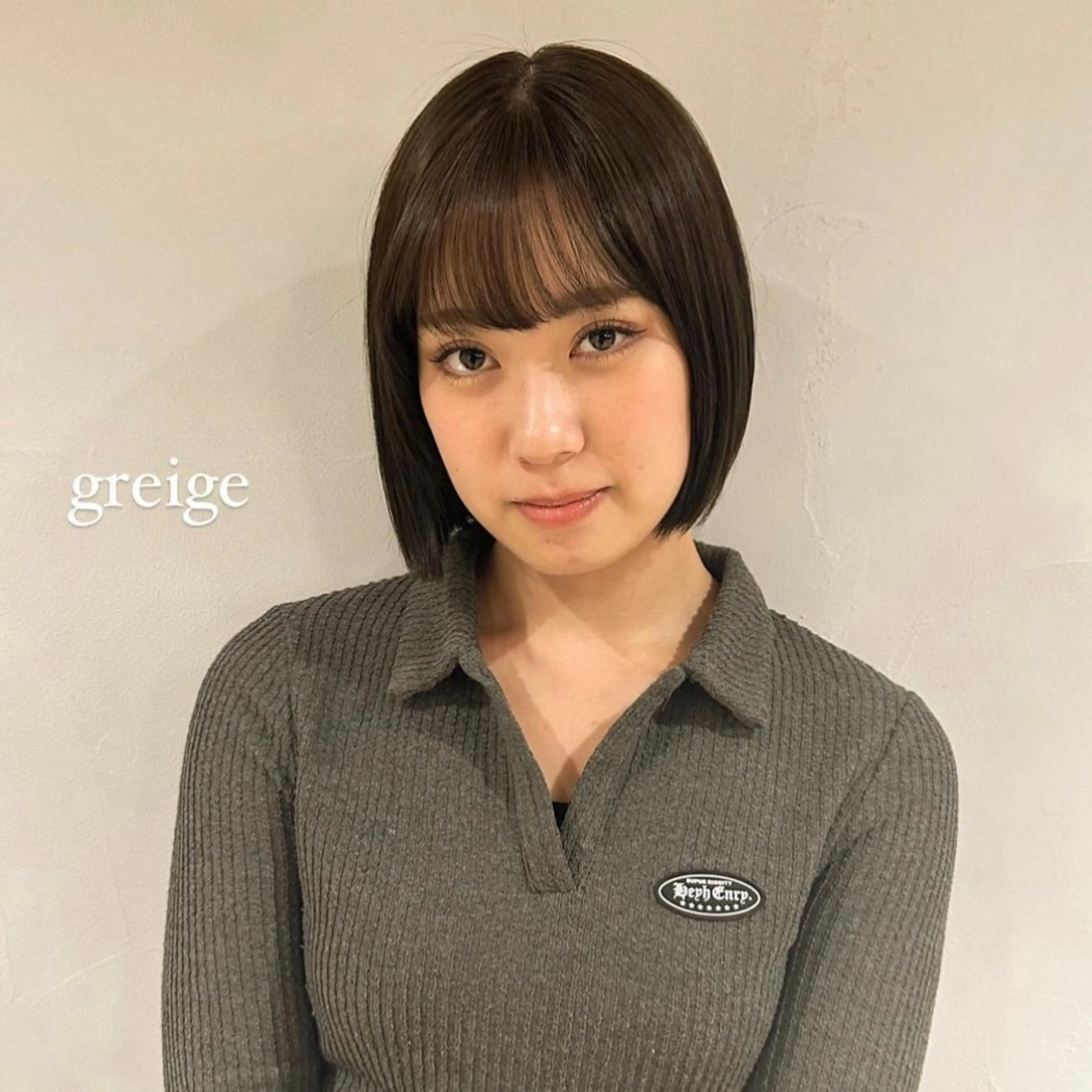 カラー Haruka 🎀暖色カラーのヘアスタイル