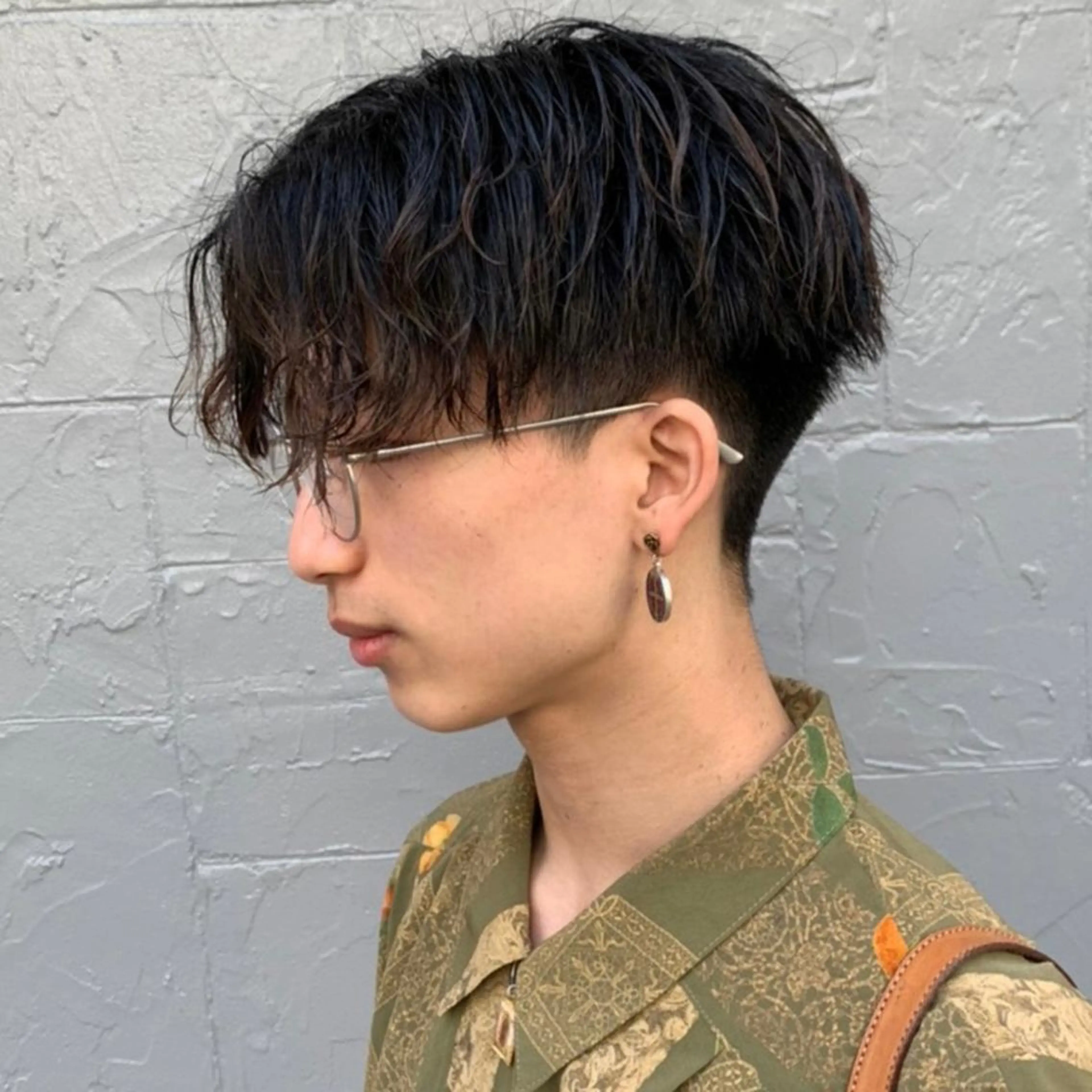 パーマ メンズ 酸性ストレート・ メンズ  三原 楊子のヘアスタイル