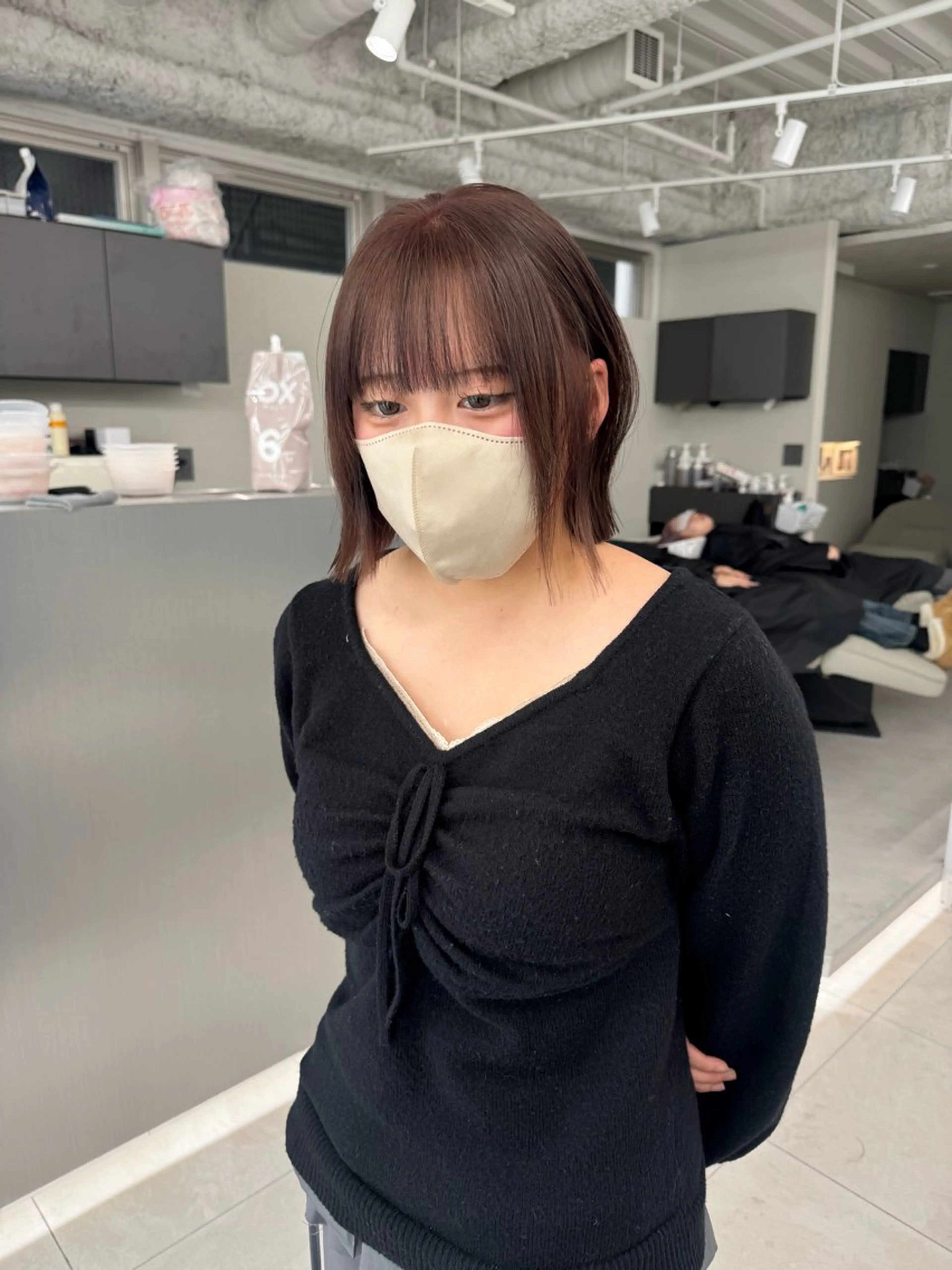 ショート カラー ヘアカラー ヘアセット kiti Sakae所属・栄美容師/kiti /ボブ/ケントのヘアスタイル