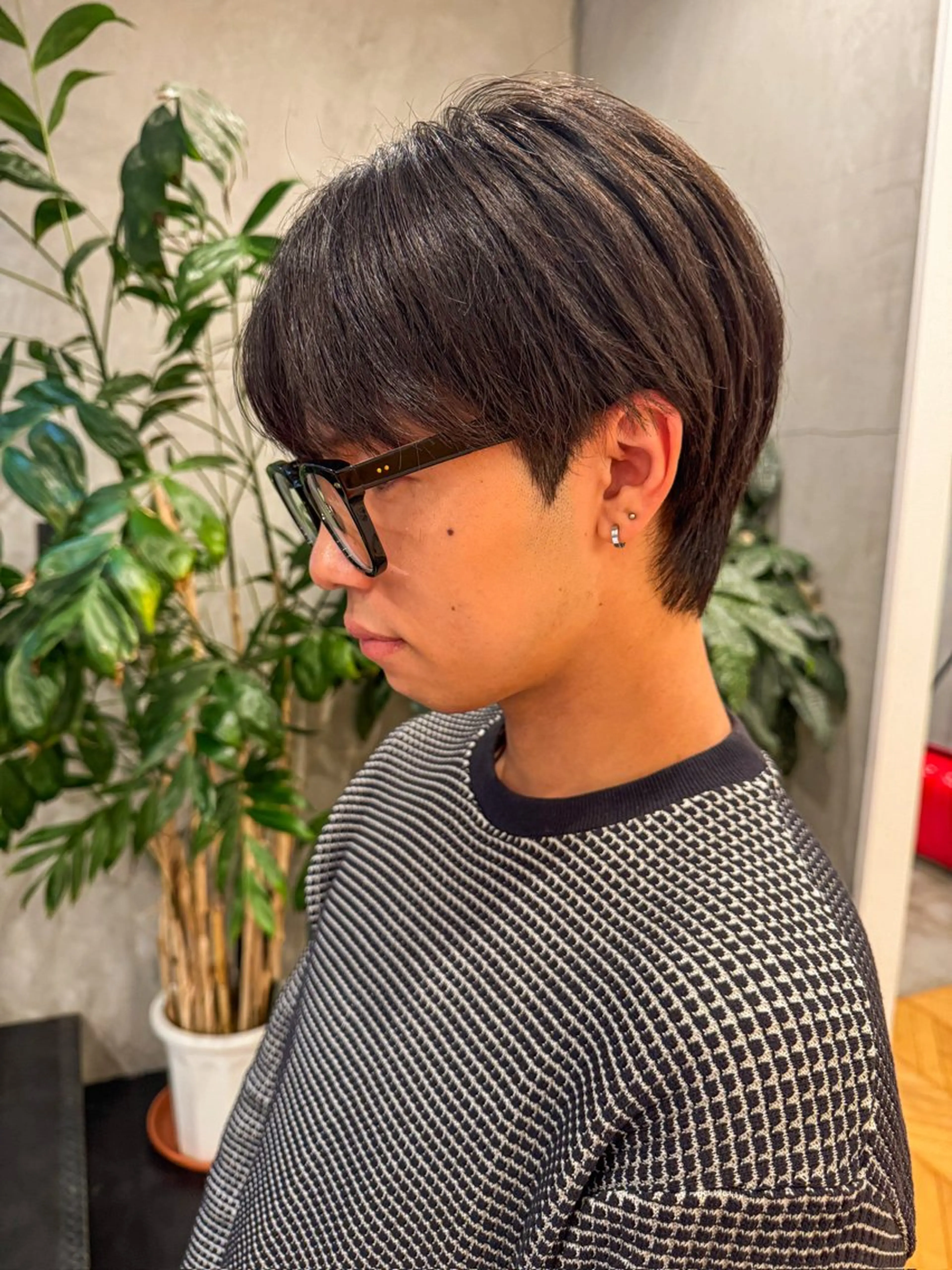 ショート メンズ メンズパーマ／長岡 坂口祥貴のヘアスタイル