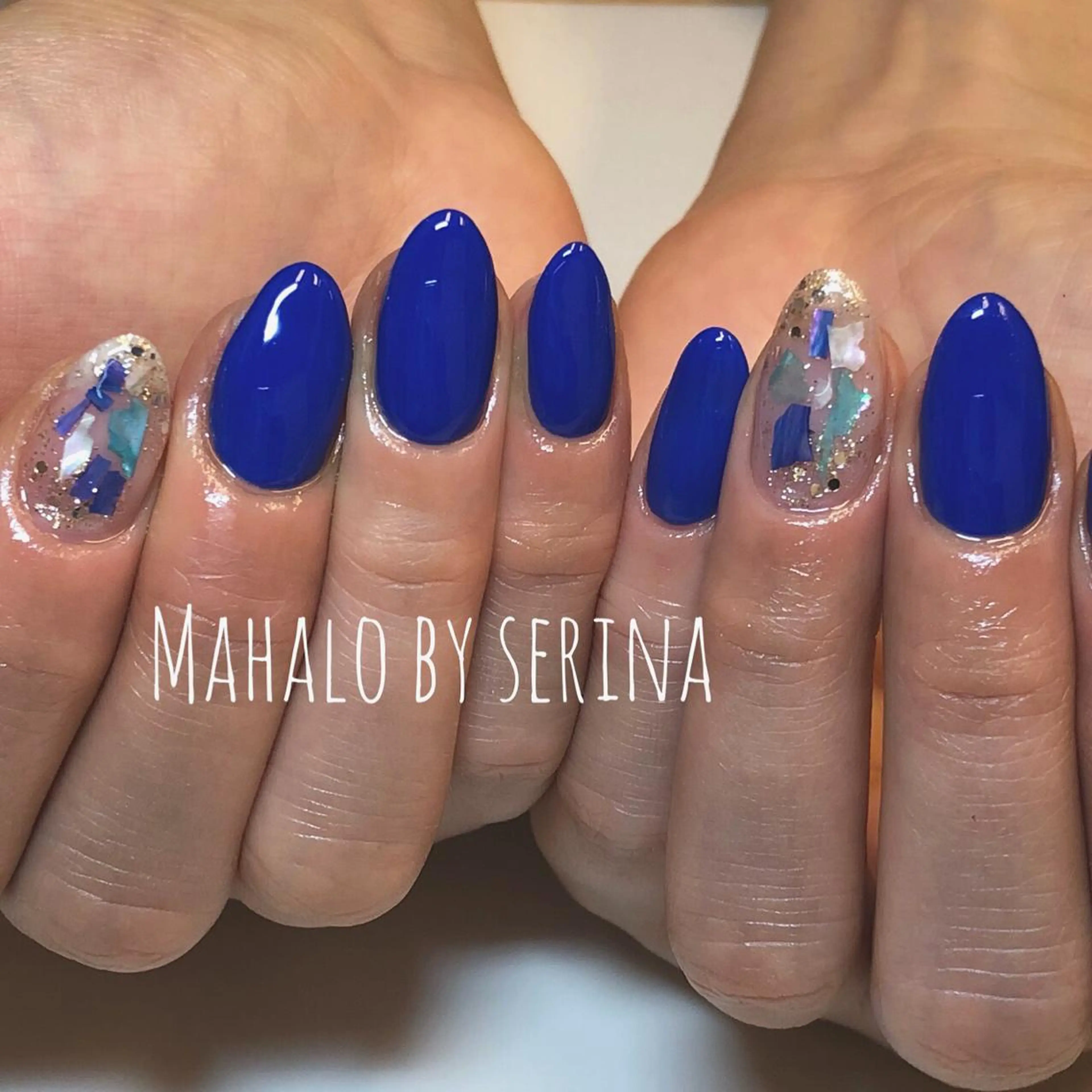 ミディアム カラー ネイル SUNNY BAE. SERINAのネイルデザイン