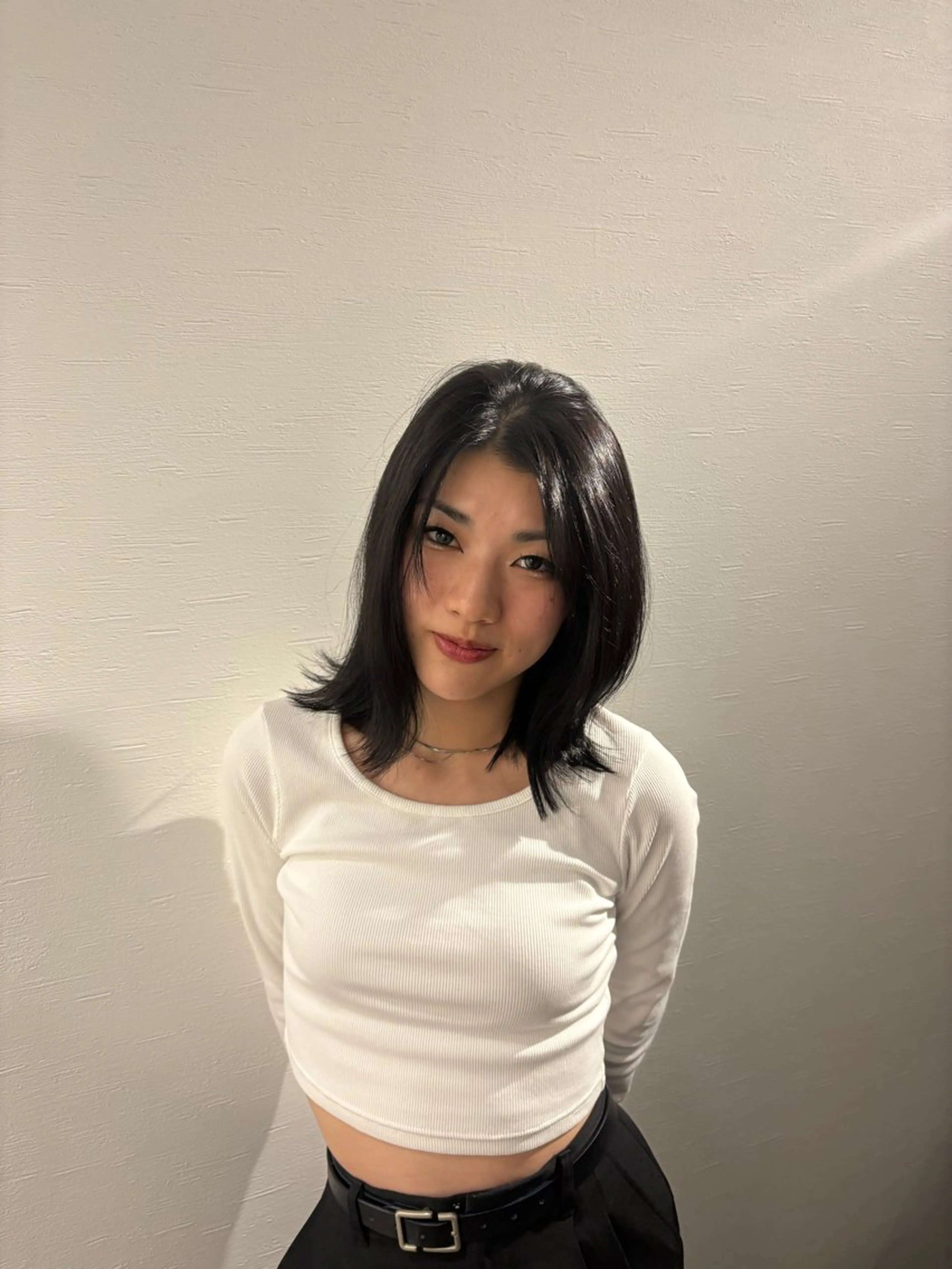 ミディアム カラー Doll所属・セイラ 都島美容室のヘアスタイル